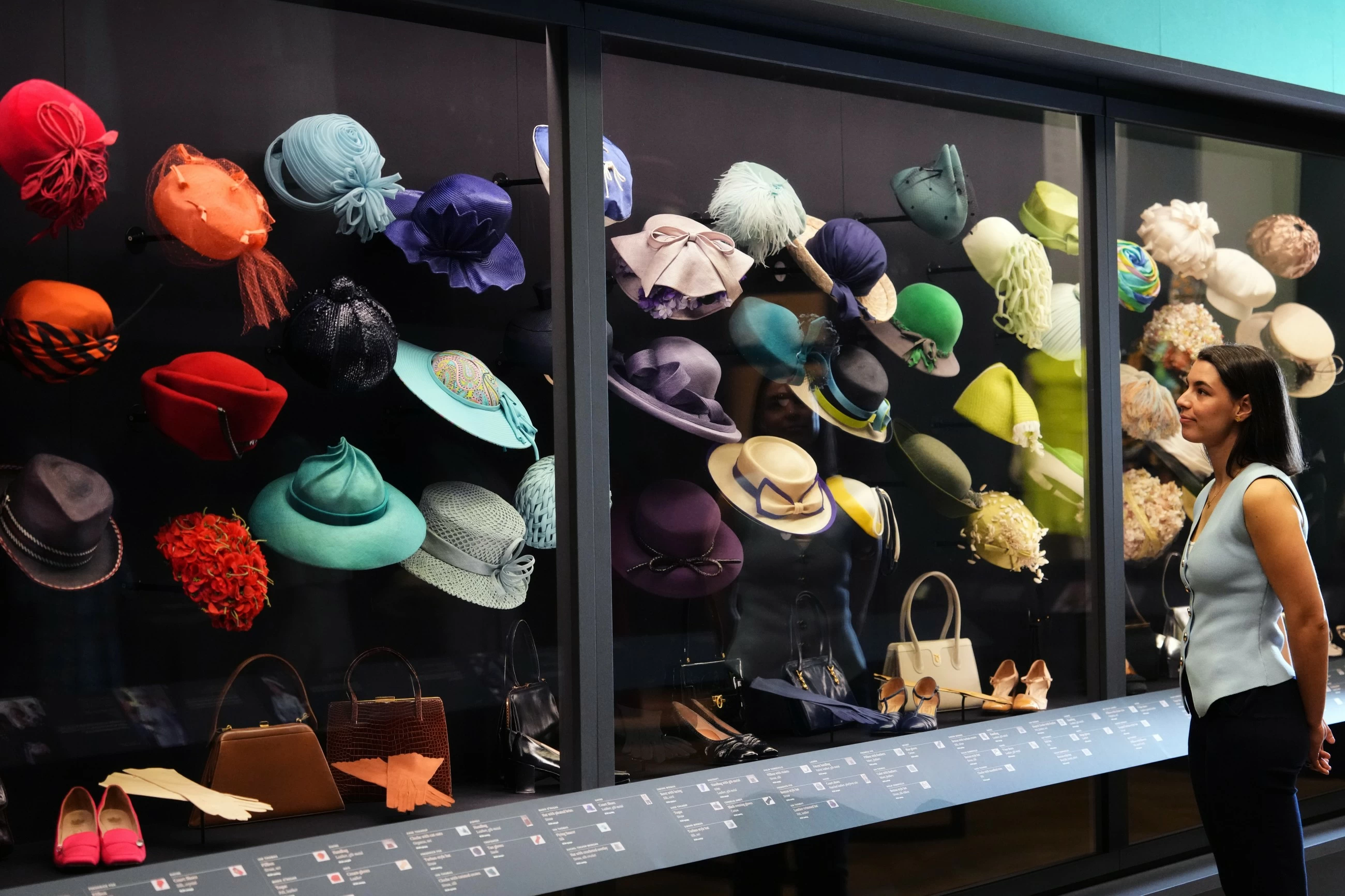 Queen Elizabeth II’s fashion takes centrestage at Buckingham Palace