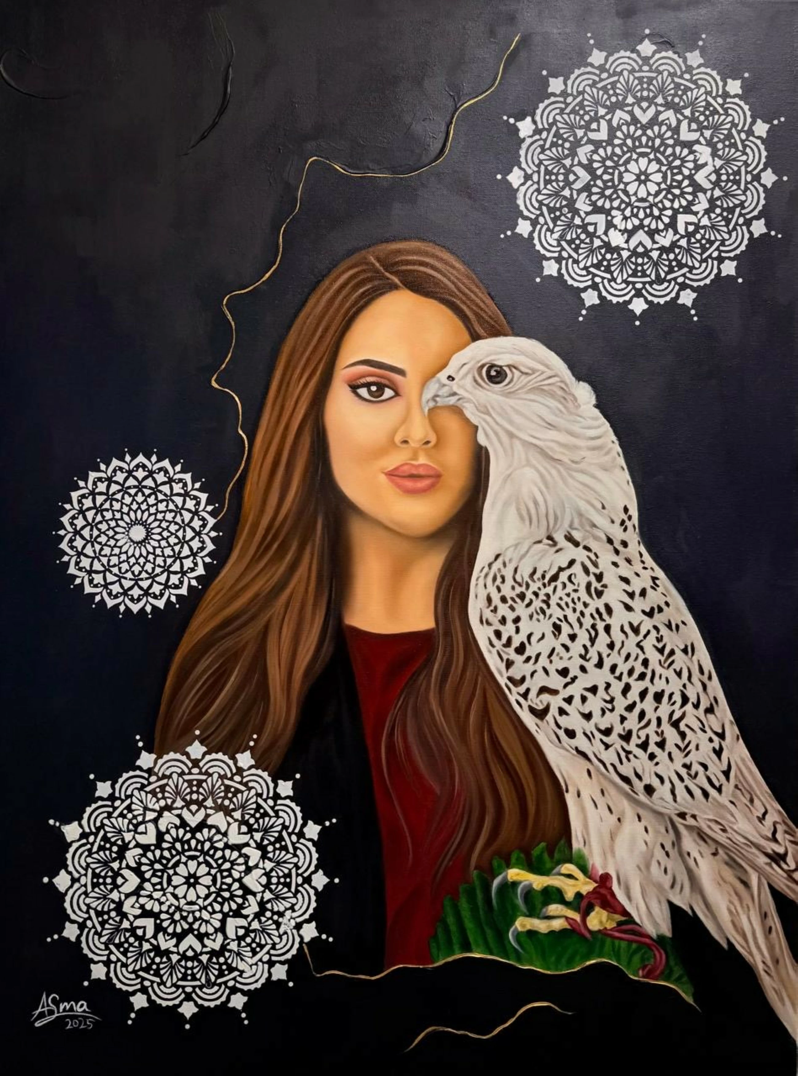 Asma Seyed&rsquo;s art flowers with multiple influences, inspirations and experiences