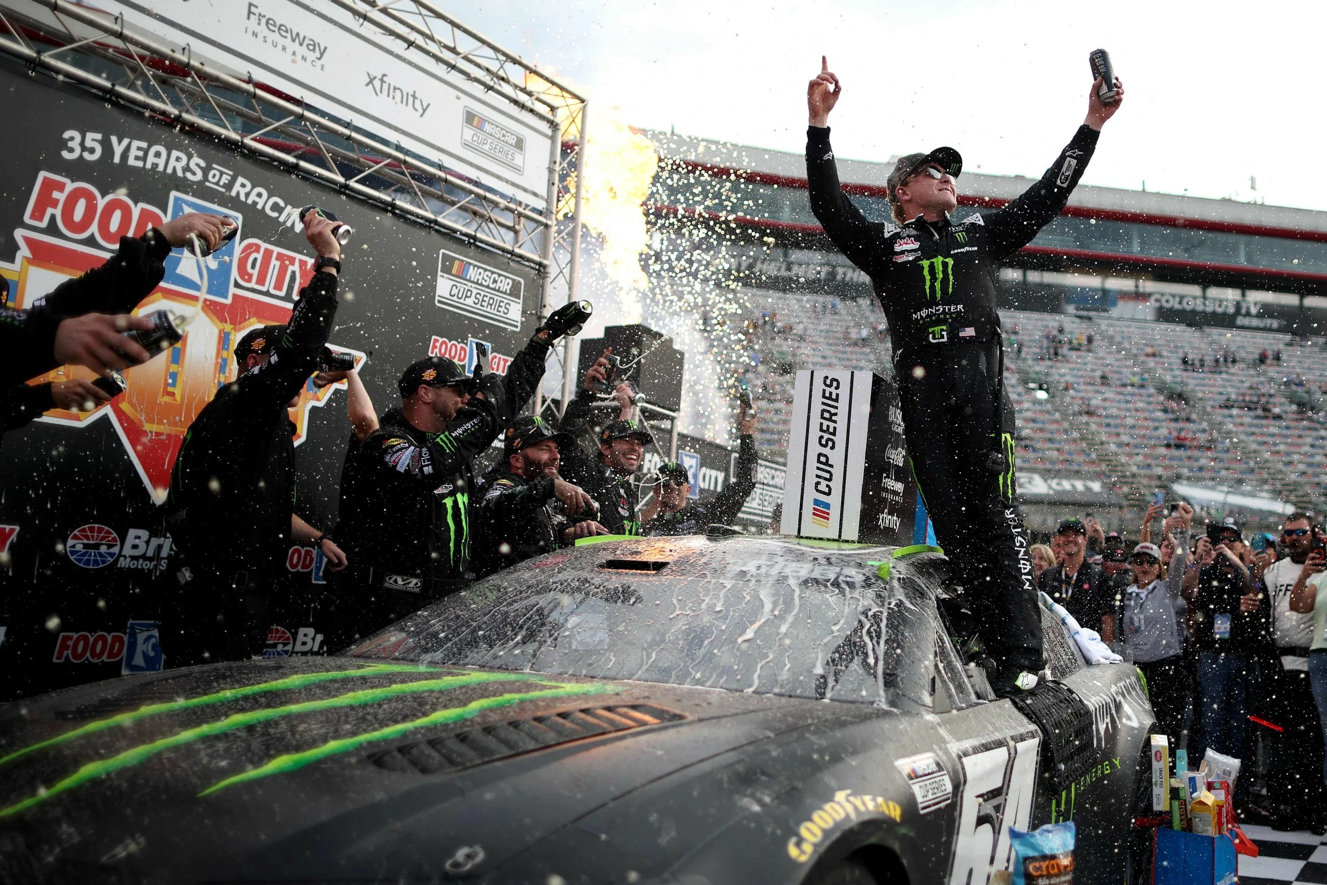 Ty Gibbs earns first NASCAR Cup victory at Bristol
