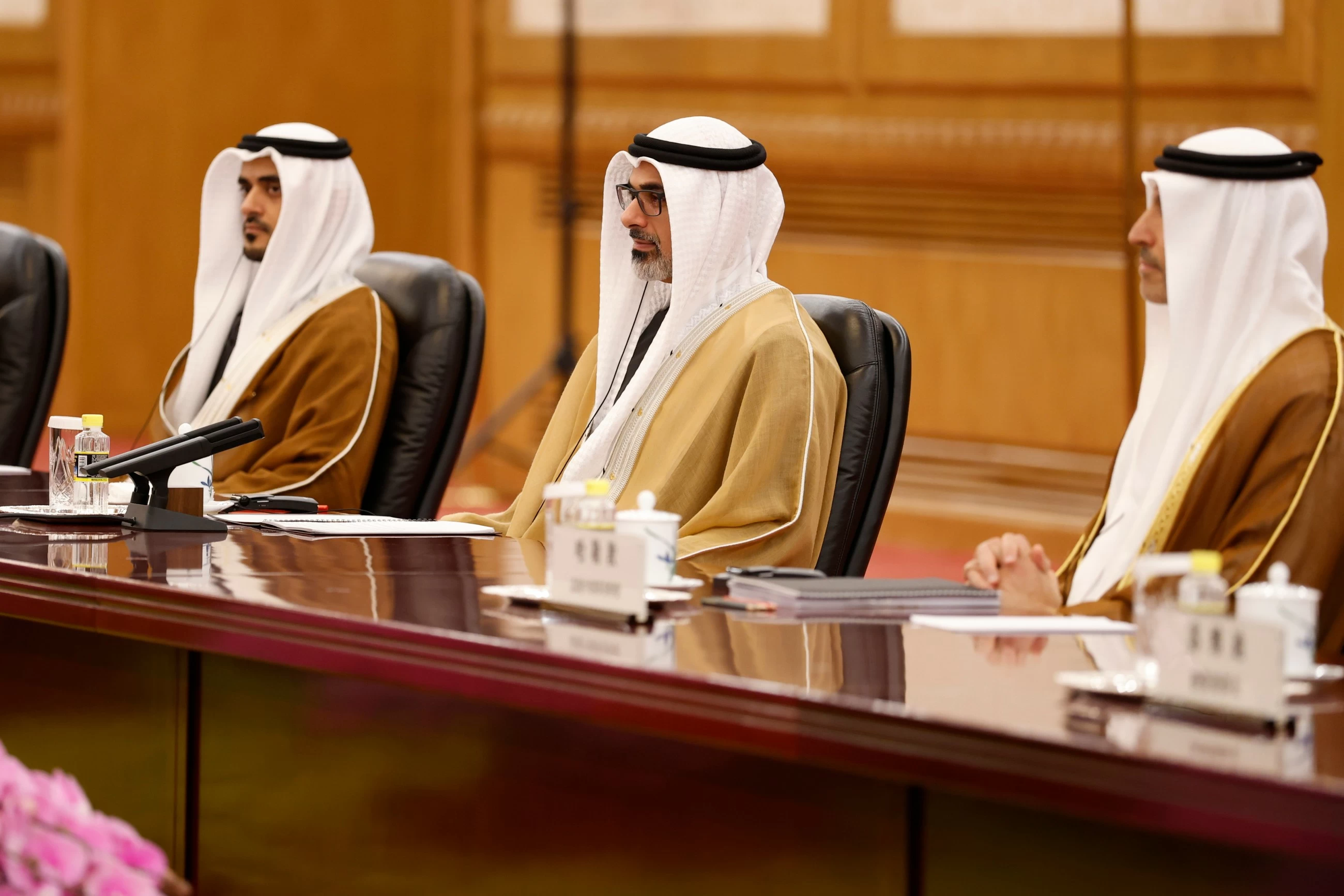 Sheikh Khaled meets President Xi ⁠in Beijing