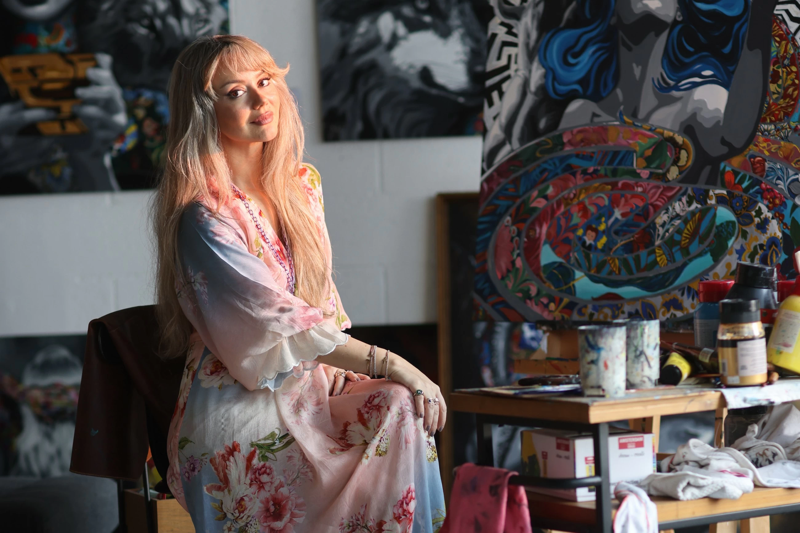 Kristel Bechara awakens myths into digital frontier in her solo exhibition