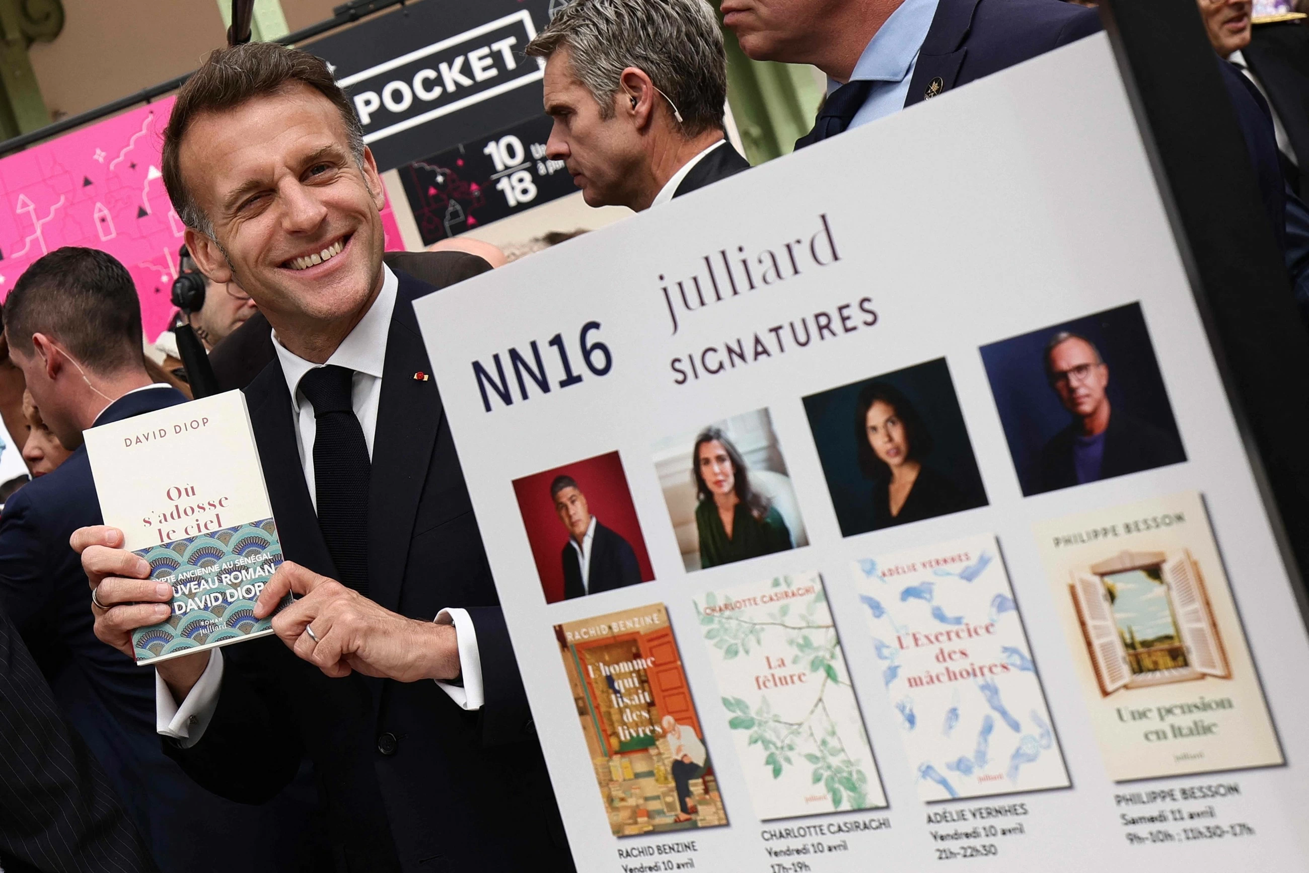 Switch off your mobile phones and read, France’s Macron tells teenagers