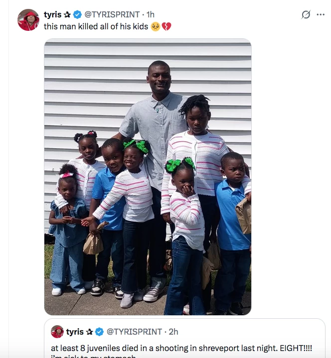 Eight children killed in US state of Louisiana mass shooting