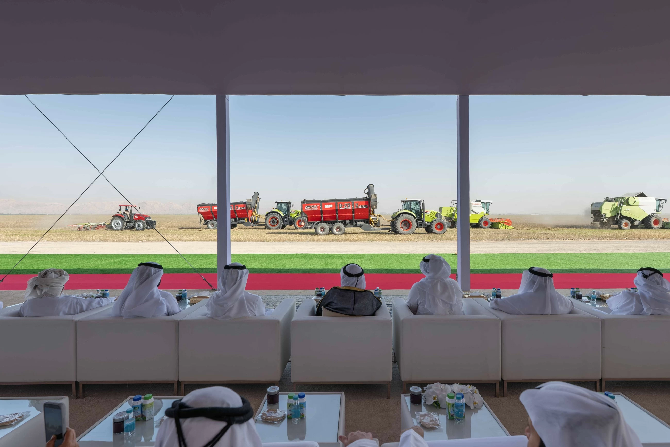 VIDEO: Sheikh Sultan witnesses wheat harvest, launches 'QAND' brand in Sharjah