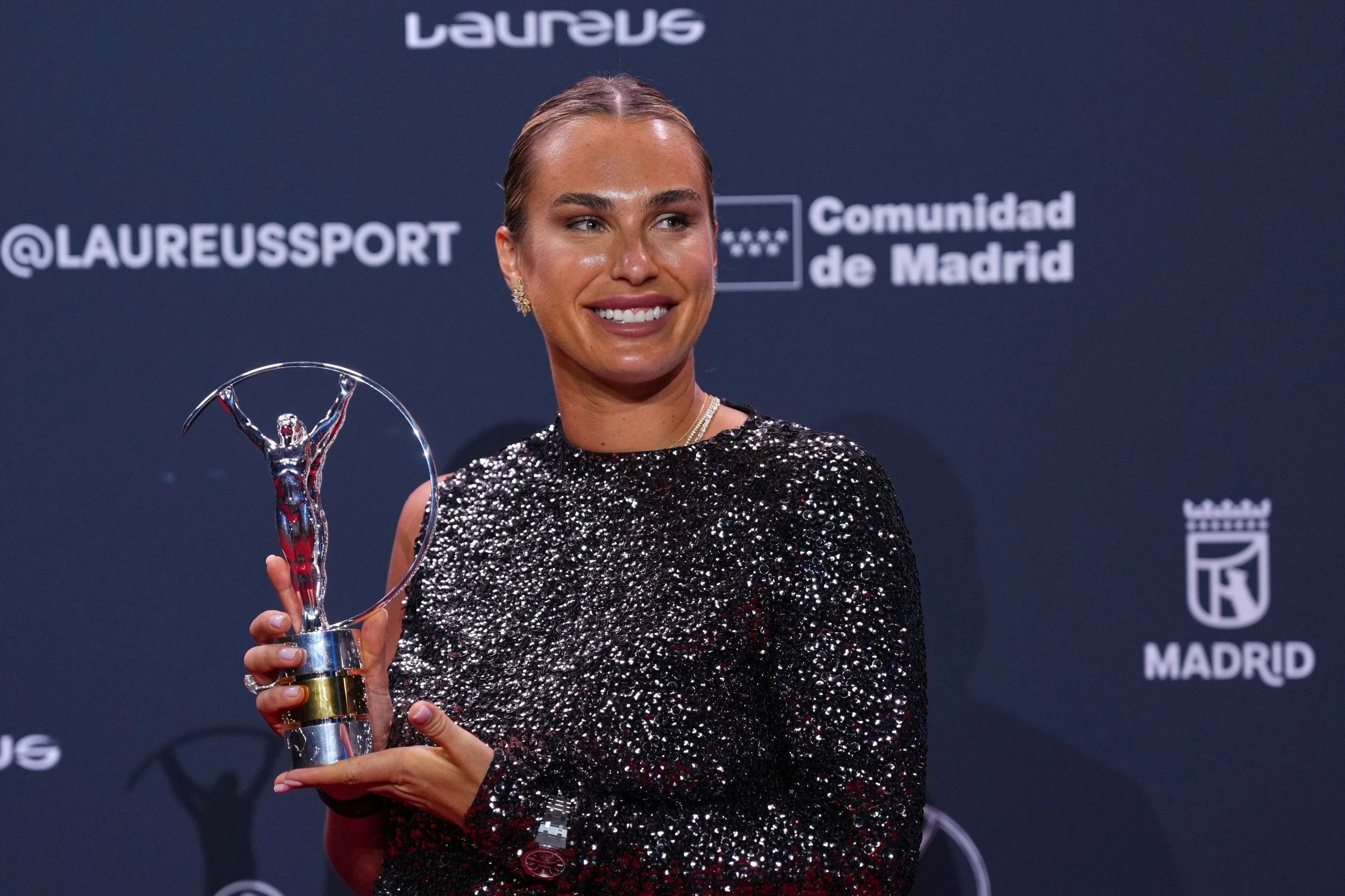 Alcaraz and Sabalenka win Laureus sportsman and sportswoman of the year