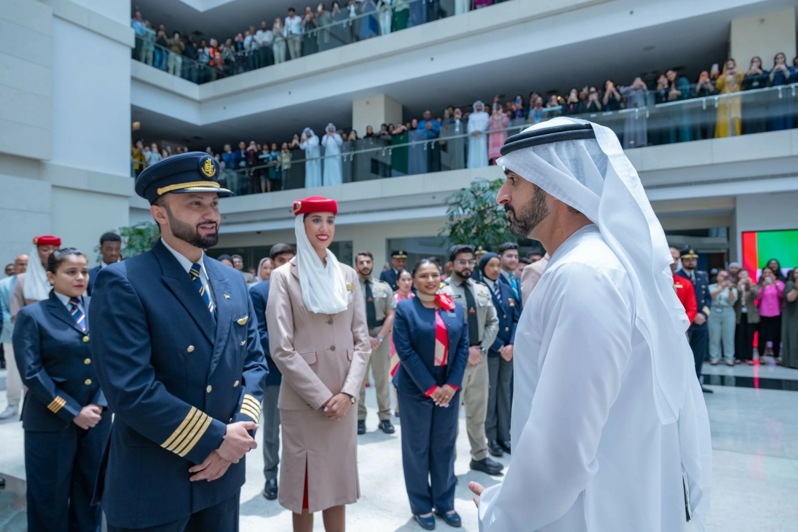 VIDEO: Sheikh Hamdan reviews operations of Dubai International Airport &amp; Emirates HQ