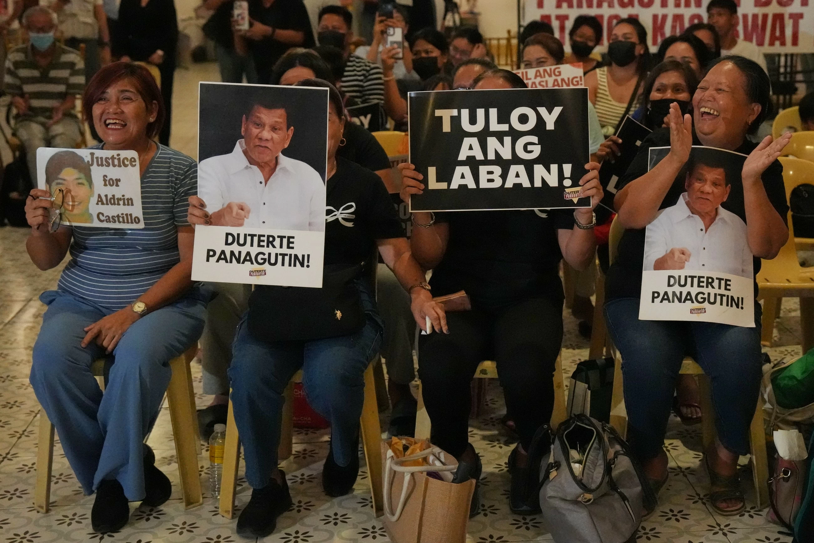 Philippine ex-president Duterte to face trial on crimes against humanity charges