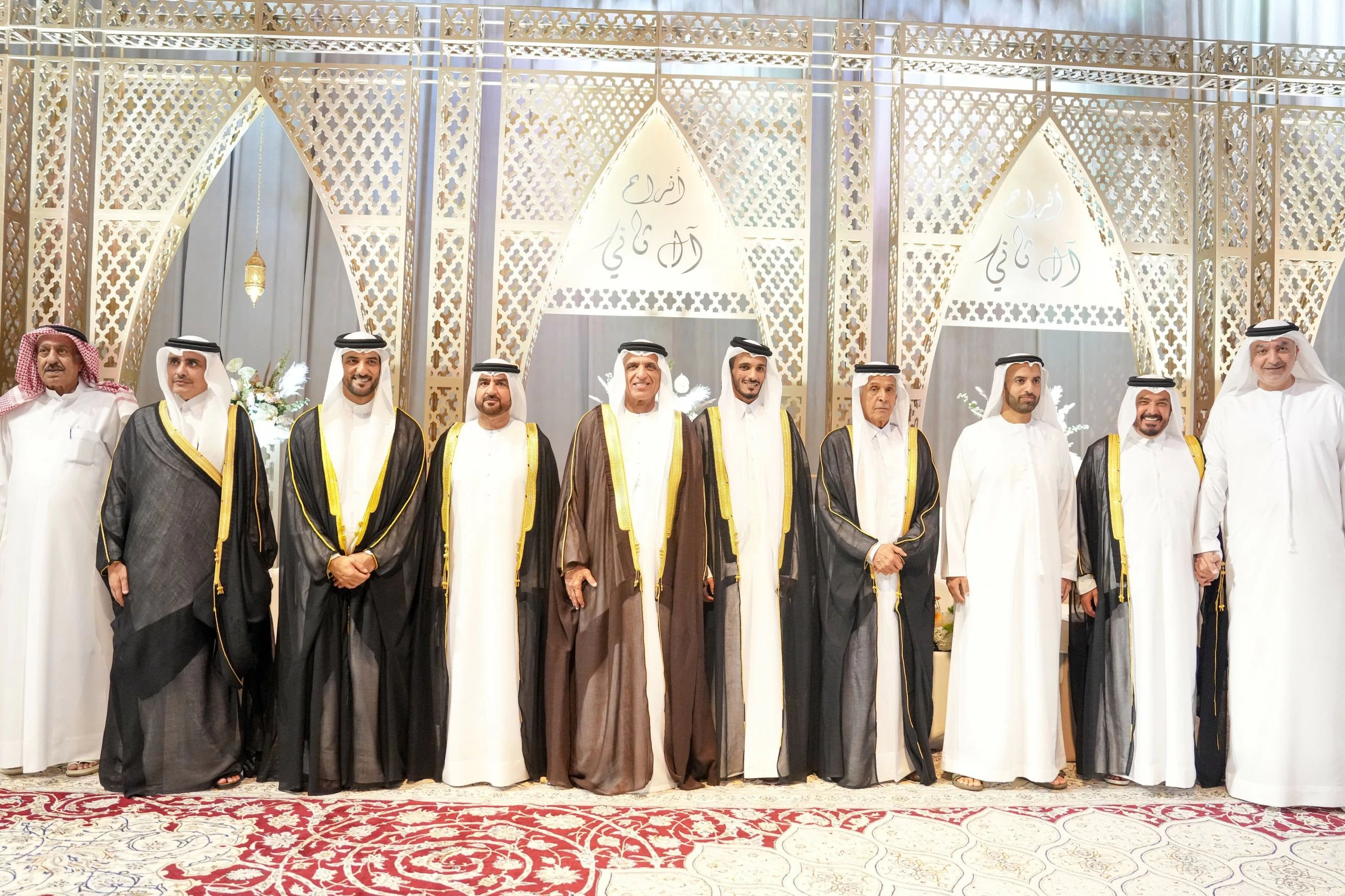 UAE Rulers attend wedding of Sheikh Ghanem Al Thani in Sharjah