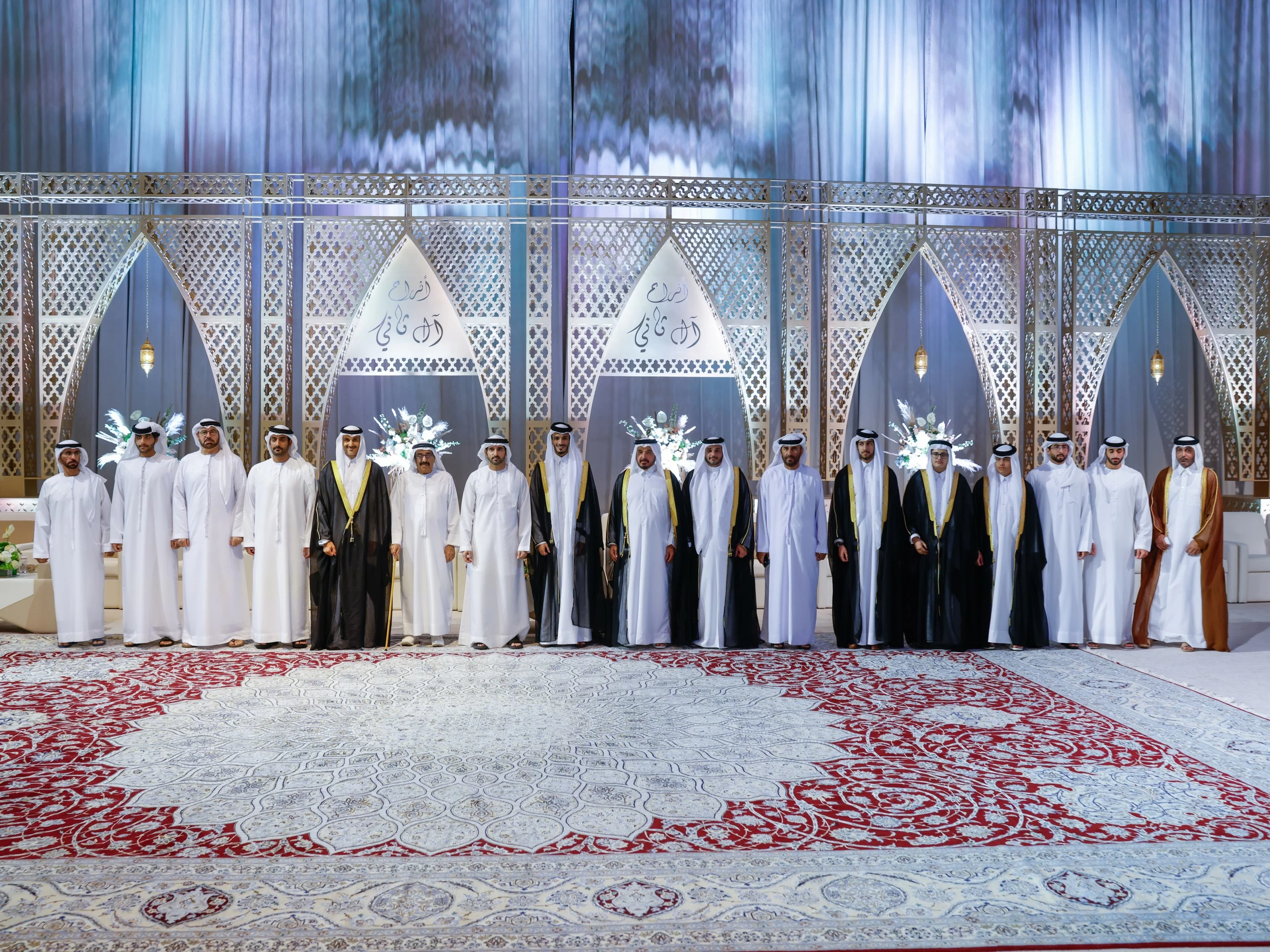 UAE Rulers attend wedding of Sheikh Ghanem Al Thani in Sharjah