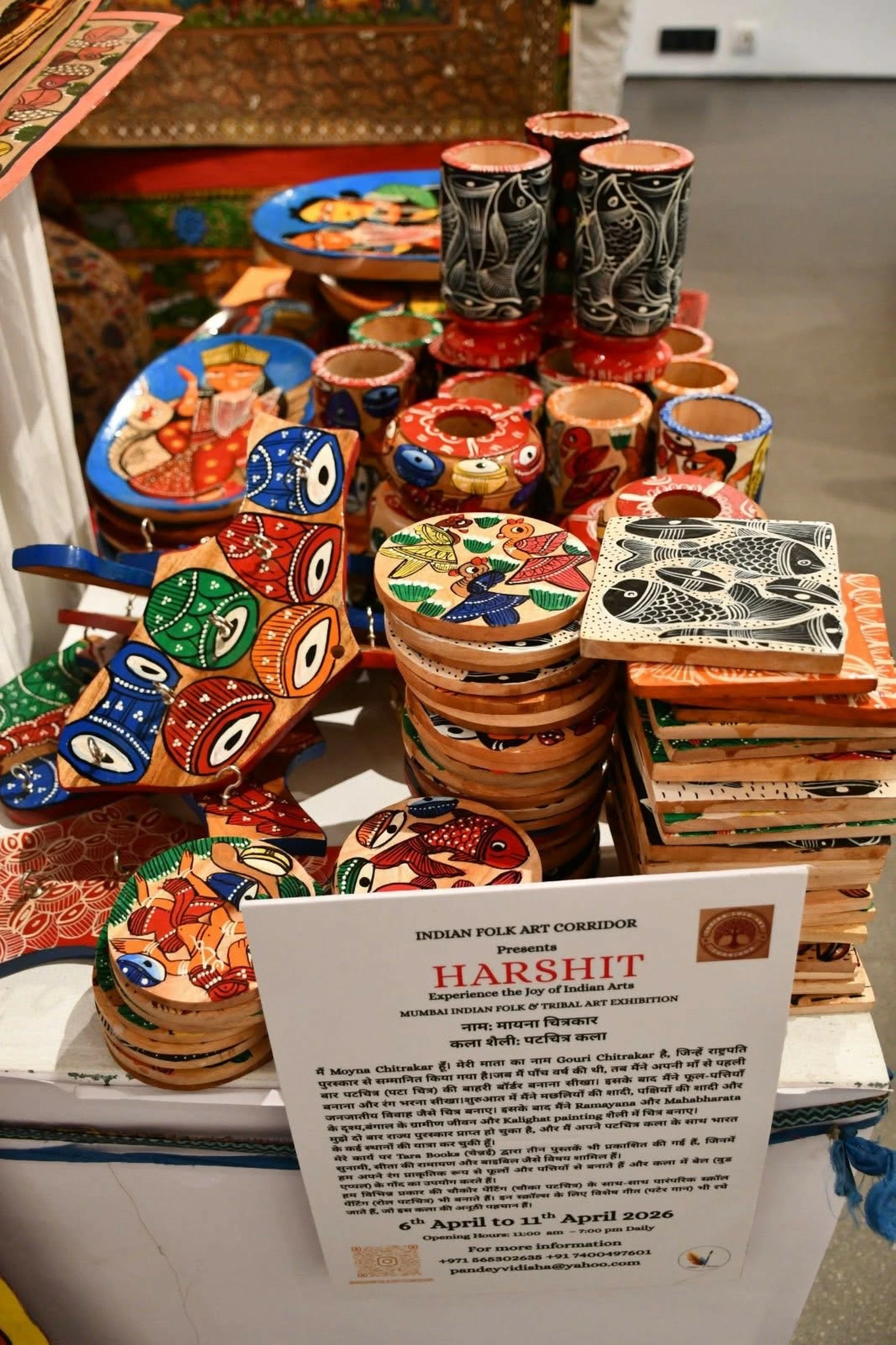 IFAC provides pathway to folk art show in Mumbai through &lsquo;Harshit&rsquo; exhibition