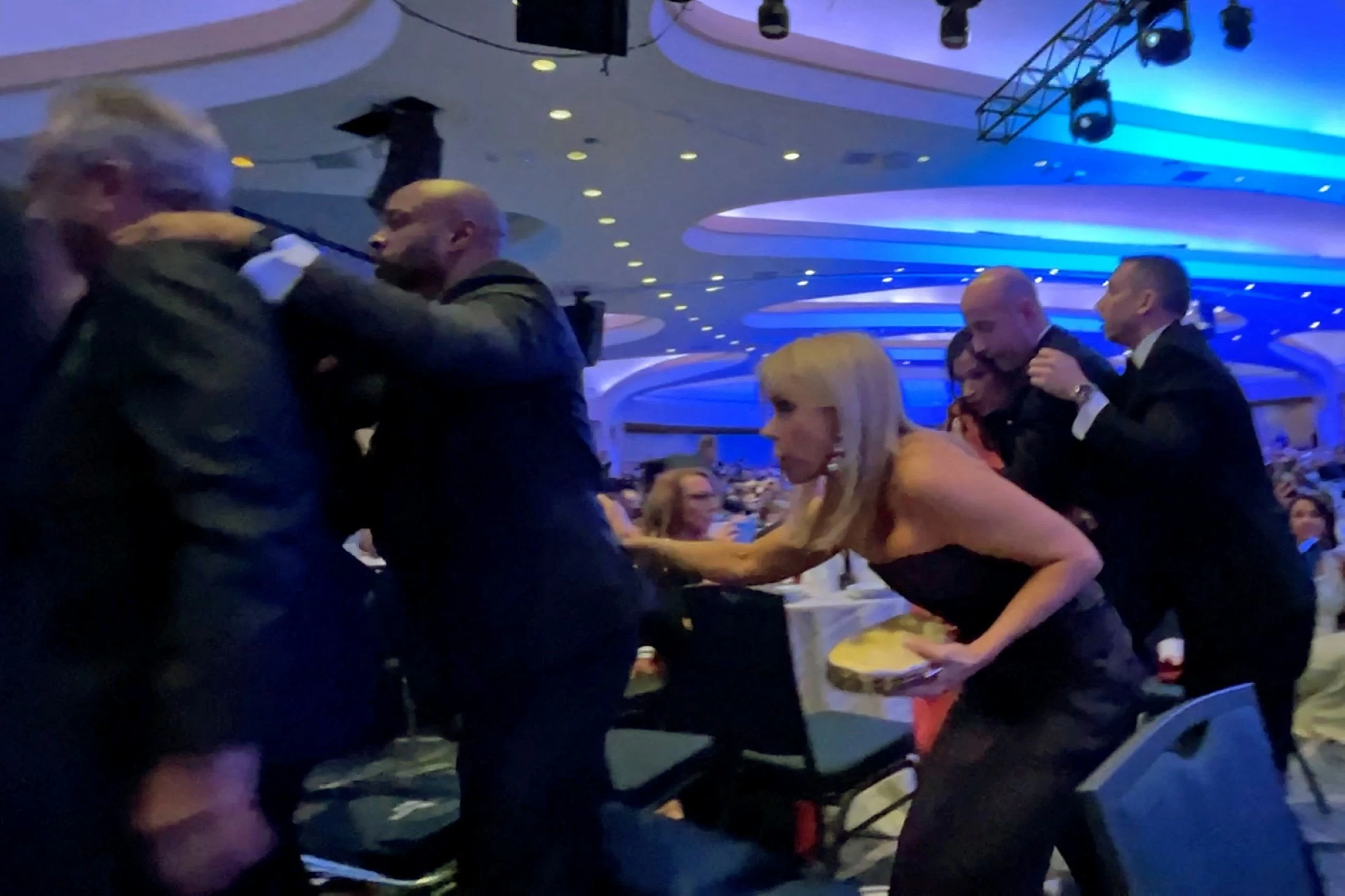 Trump evacuated as shooter opens fire at Washington gala