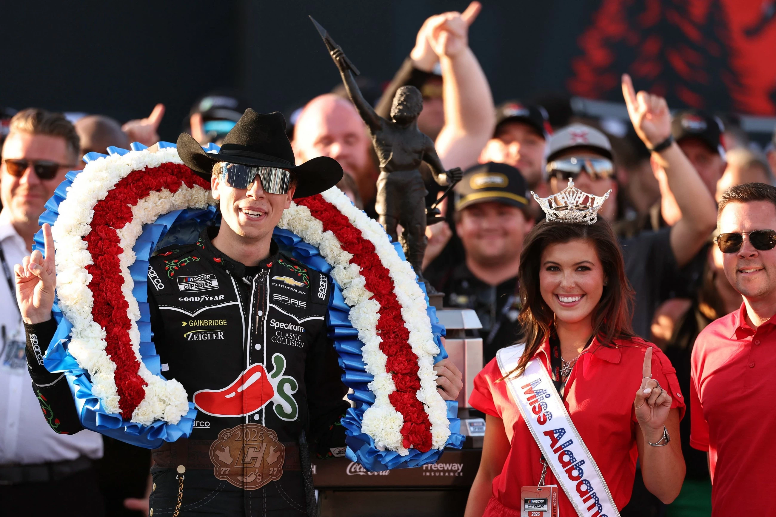 Carson Hocevar earns 1st NASCAR Cup victory