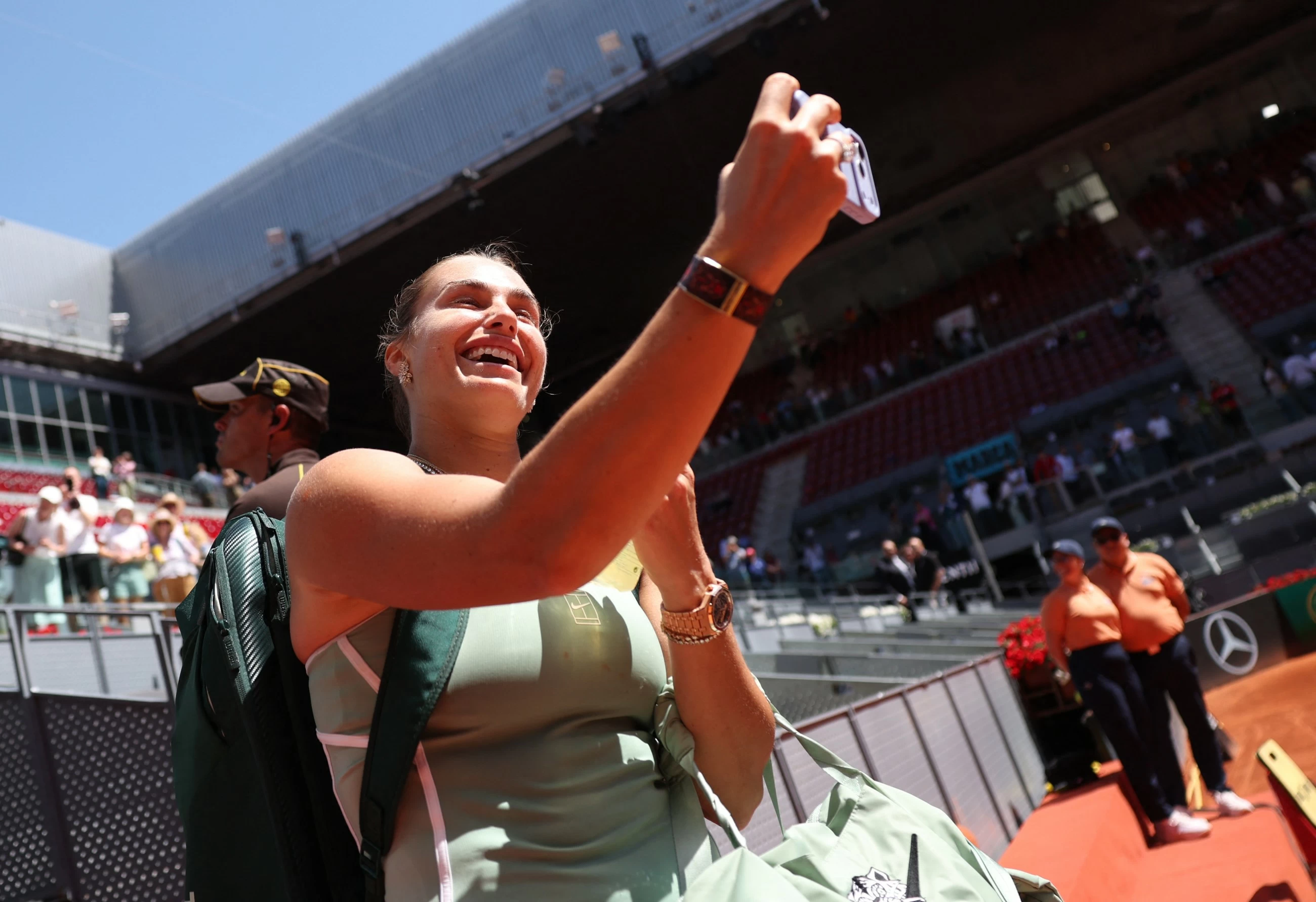Sabalenka moves past Osaka in epic match to reach Madrid quarters