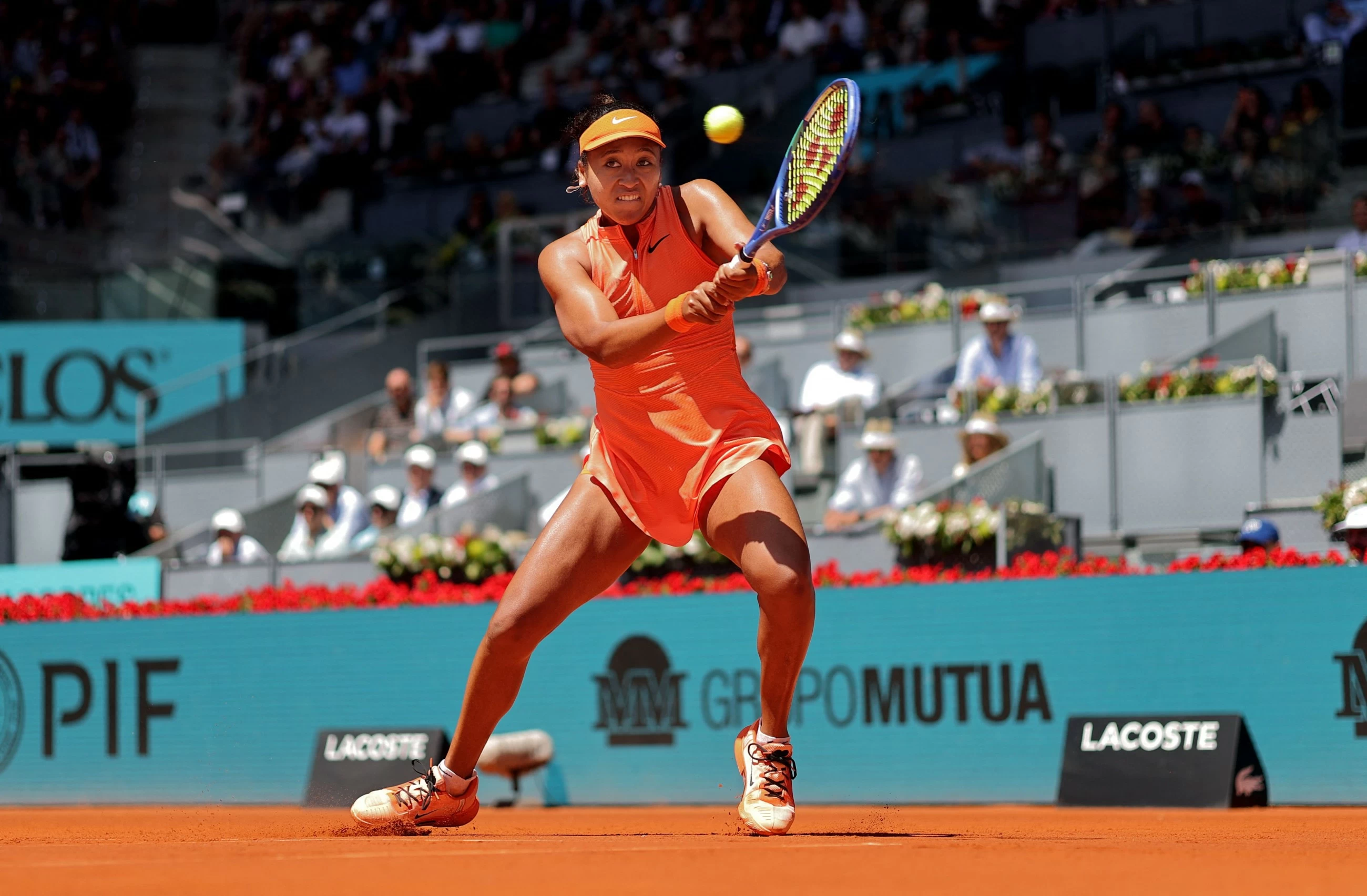 Sabalenka moves past Osaka in epic match to reach Madrid quarters