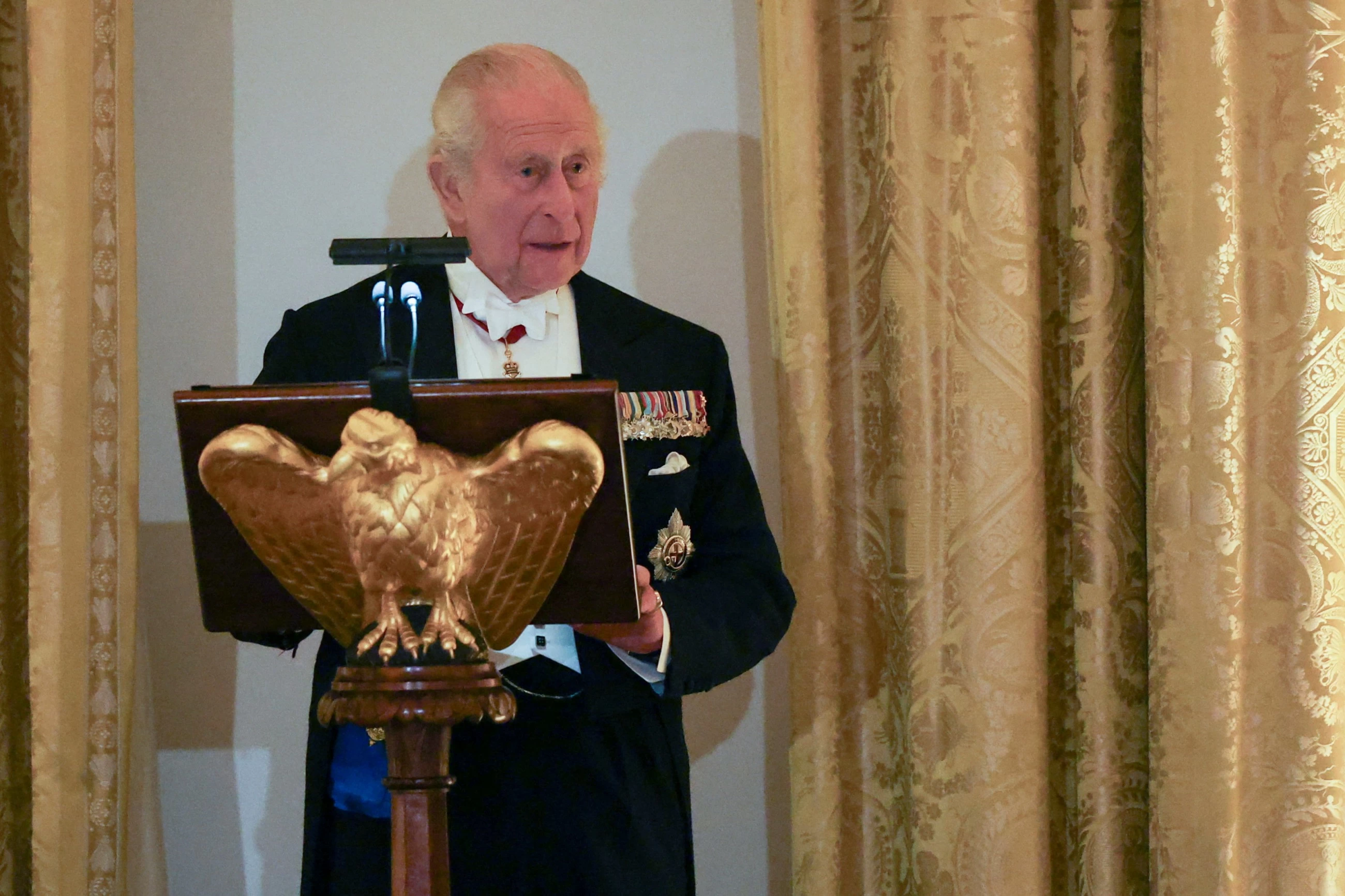 King Charles promotes US-UK unity in speech amid Iran tensions