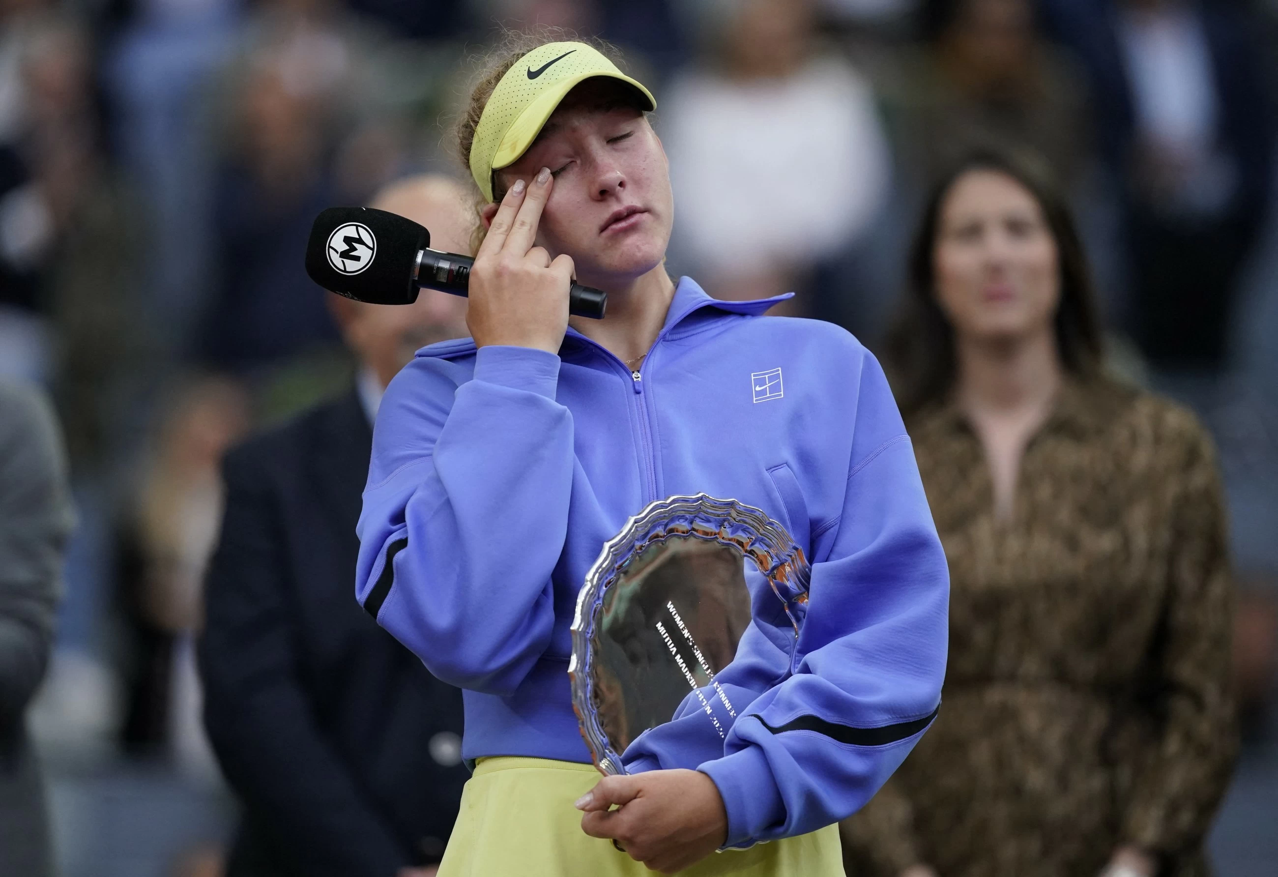 Kostyuk beats Andreeva, wins first Madrid Open title
