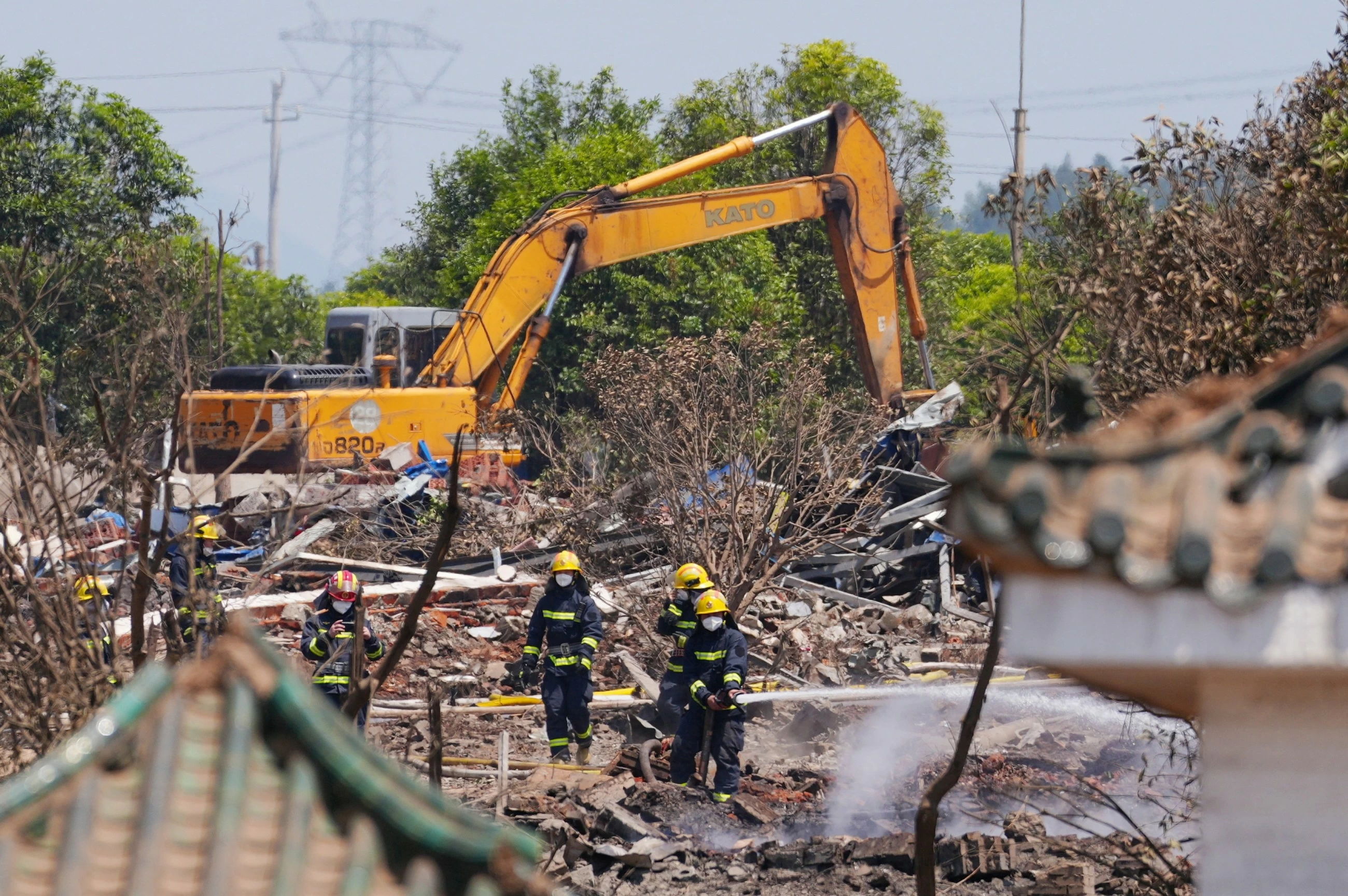 Blast at fireworks factory in China's Hunan kills 26