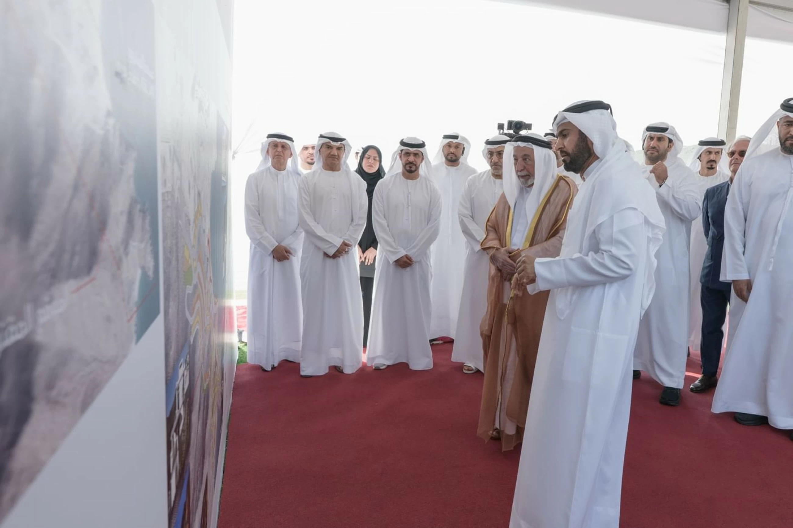 Sheikh Sultan lays foundation stone for 'Abu Al Kizan Village' in Khorfakkan