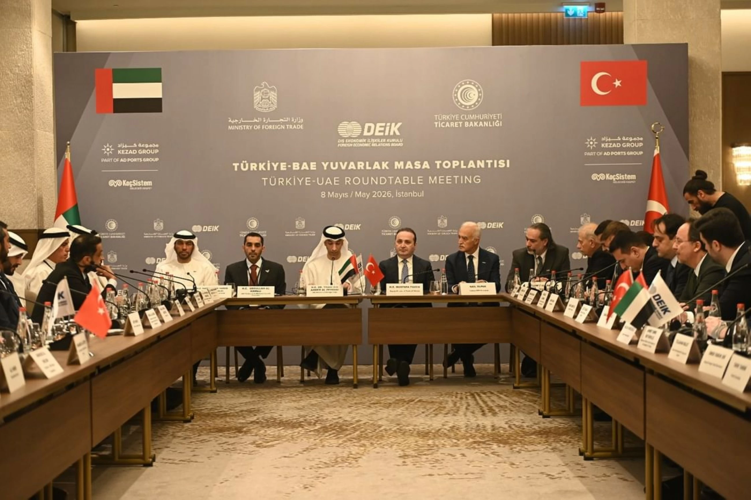 UAE’s non-oil trade with Turkey exceeds $45.2 billion in 2025