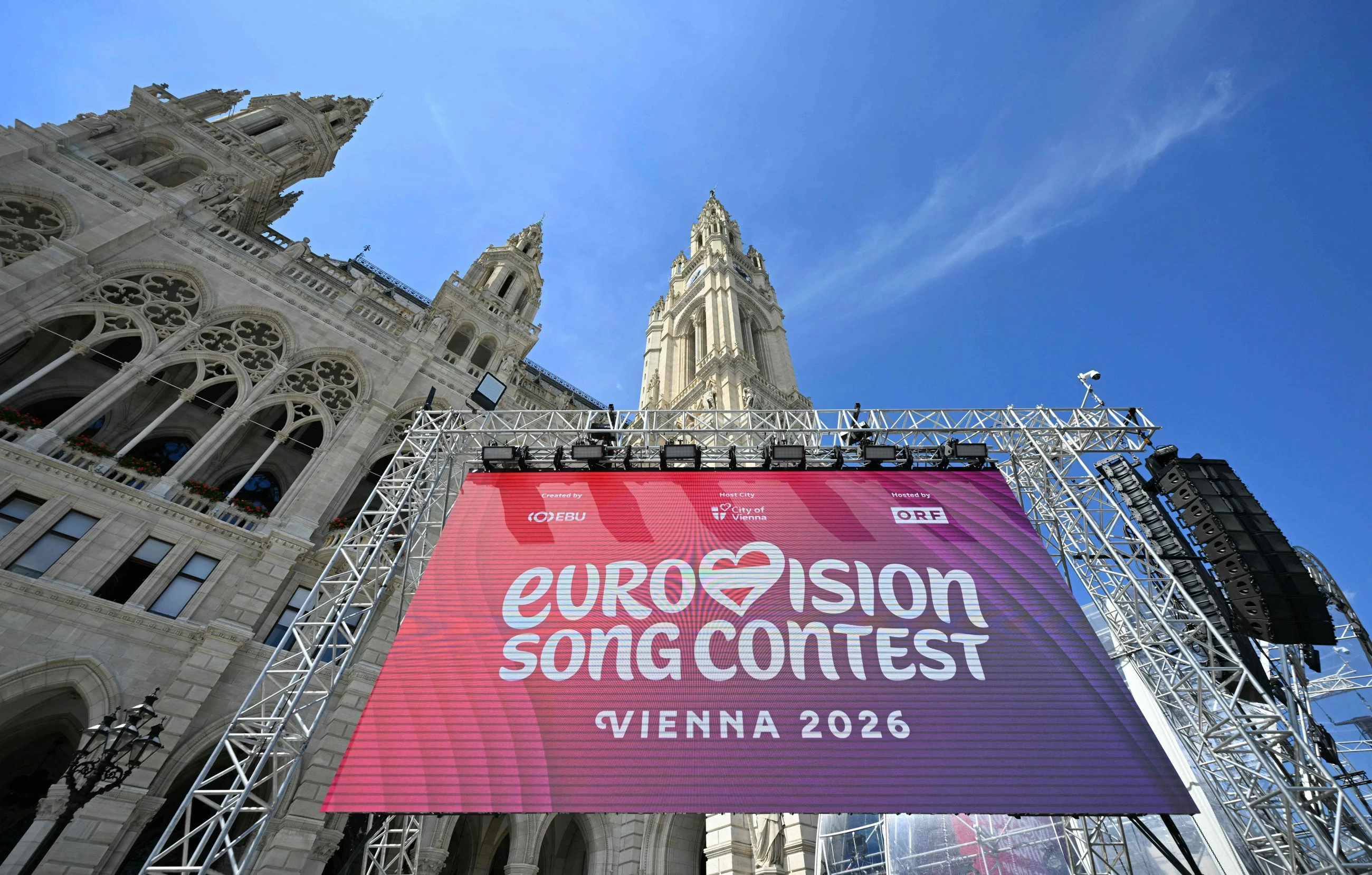 Eurovision fever hits host city Vienna