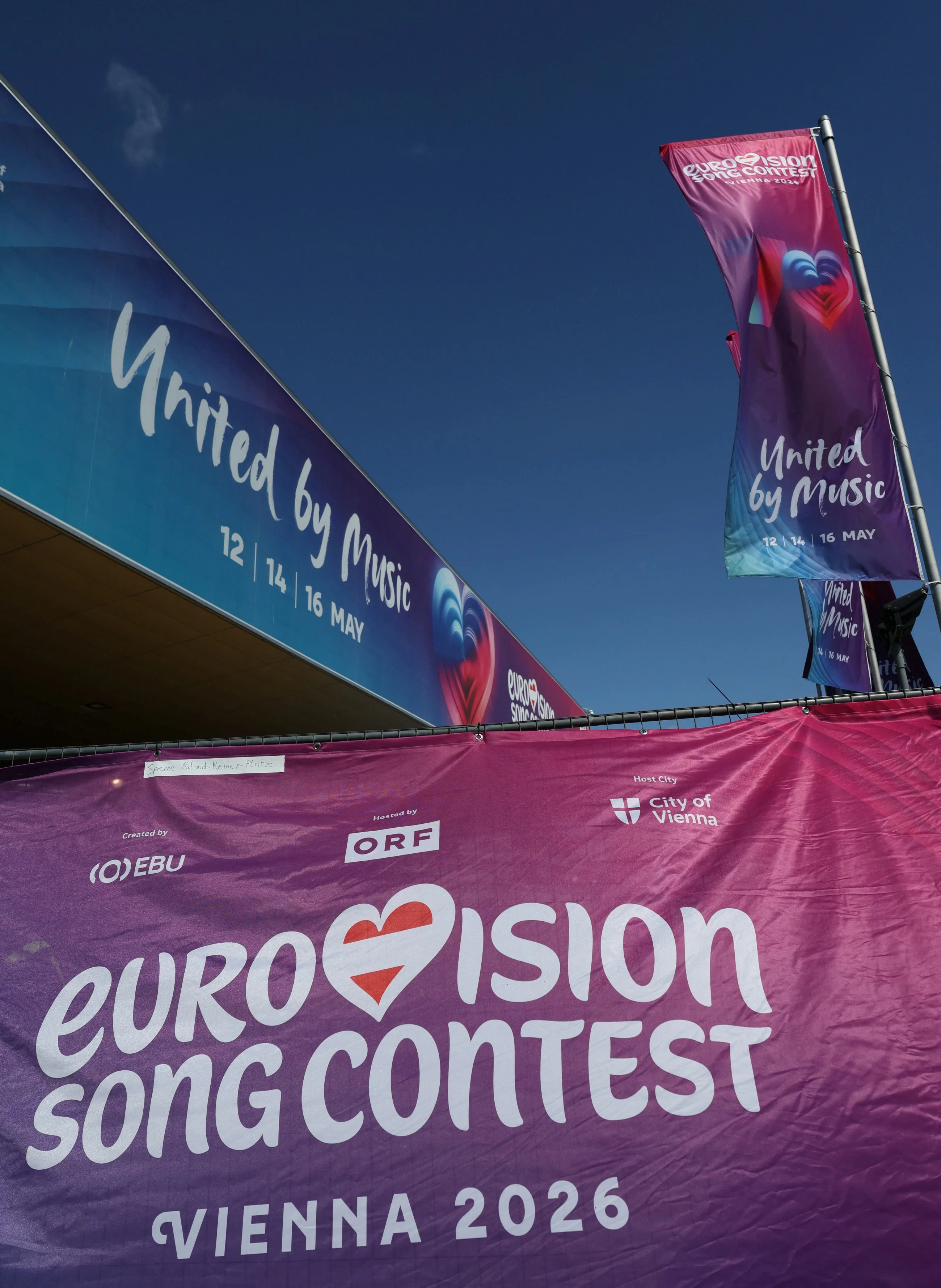 Eurovision fever hits host city Vienna
