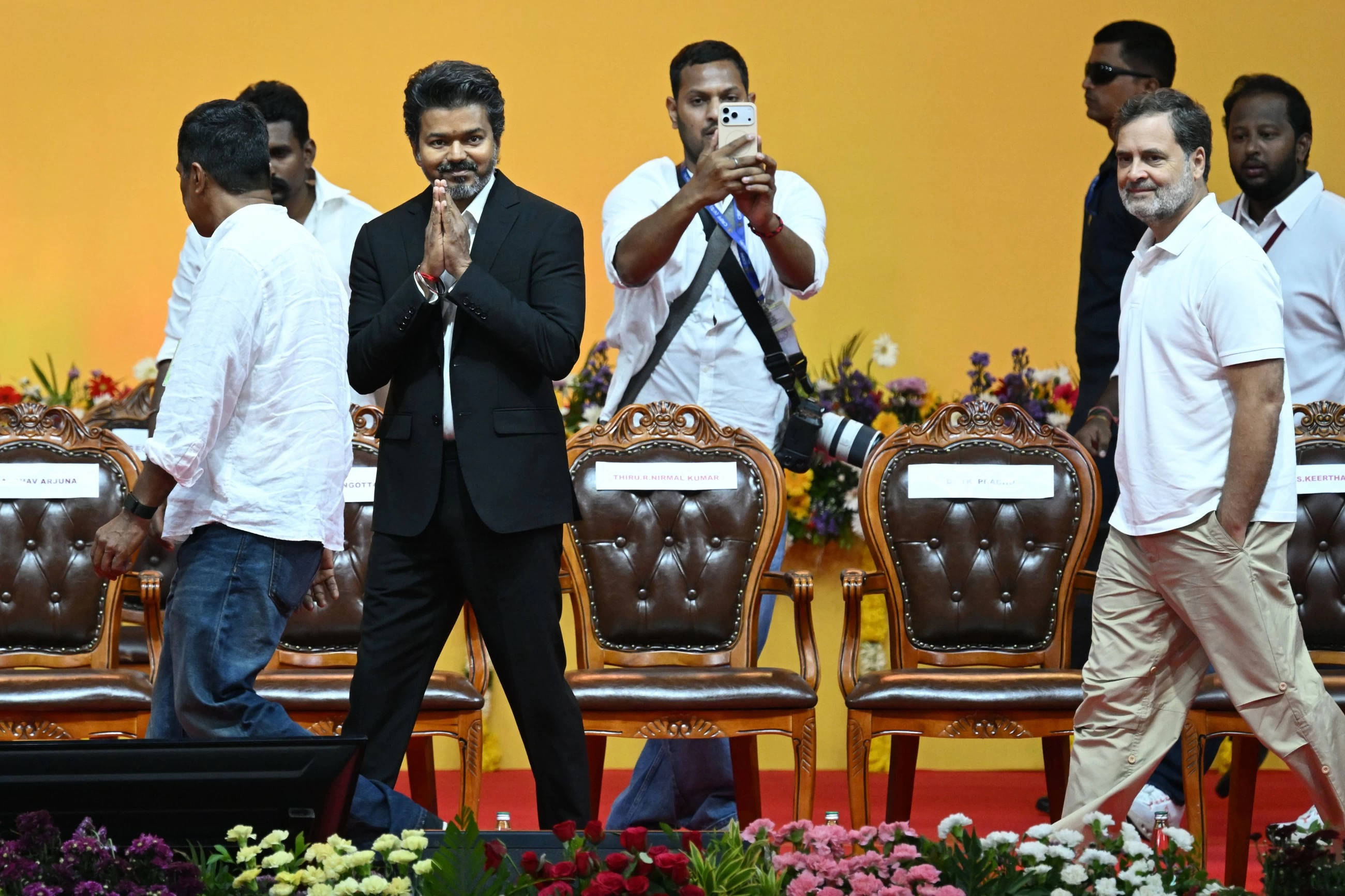South Indian film superstar sworn in as Tamil Nadu chief minister