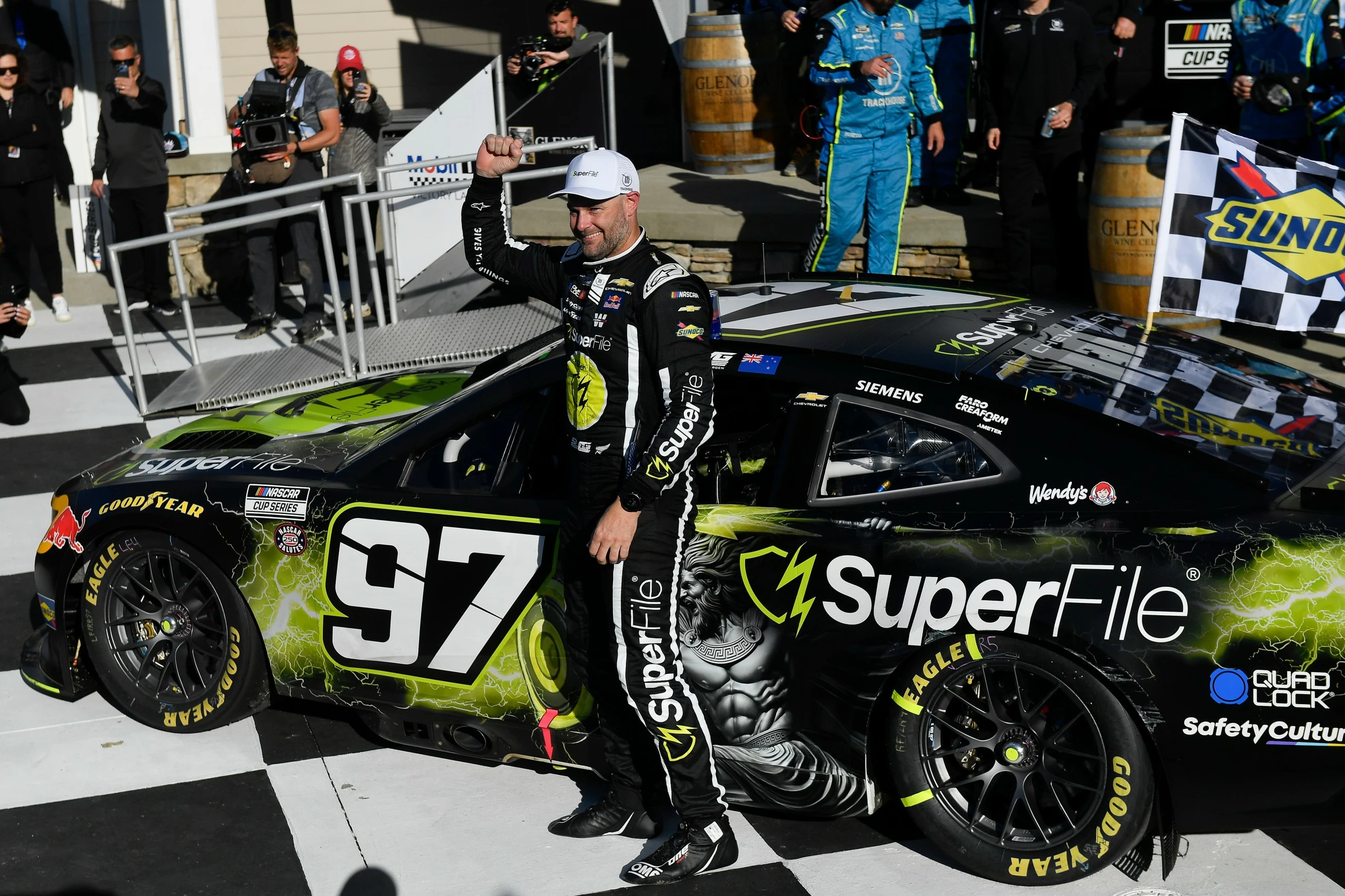 Shane van Gisbergen pulls off stunning comeback at Watkins Glen