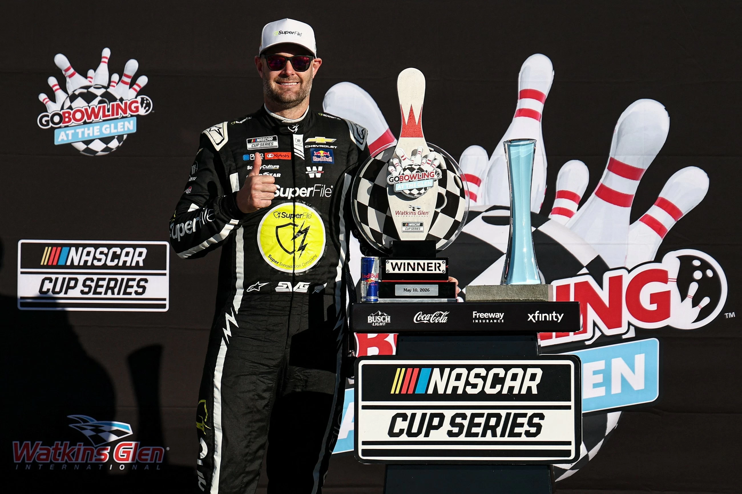 Shane van Gisbergen pulls off stunning comeback at Watkins Glen