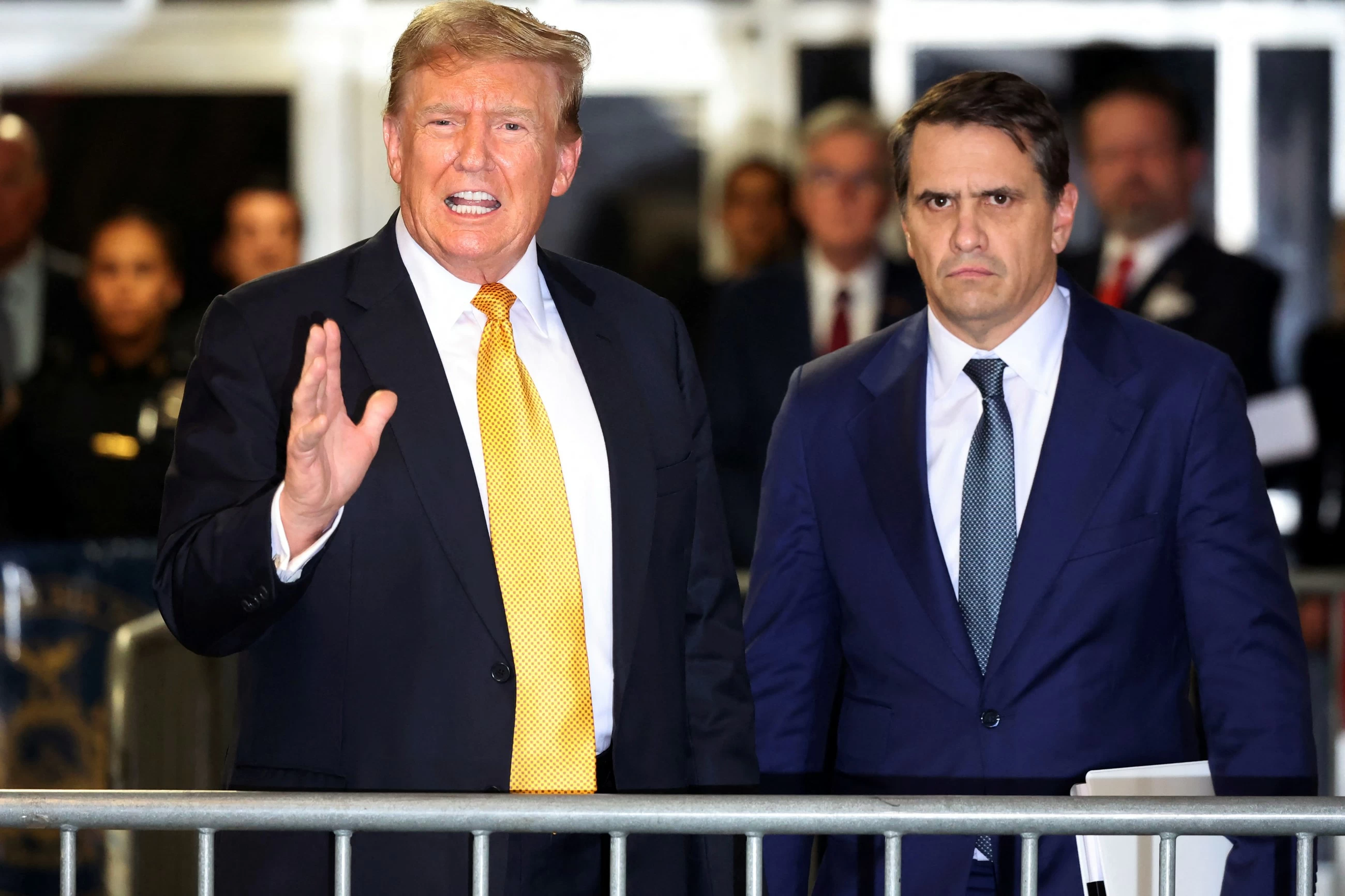 Trump goes on social media conspiracy posting spree