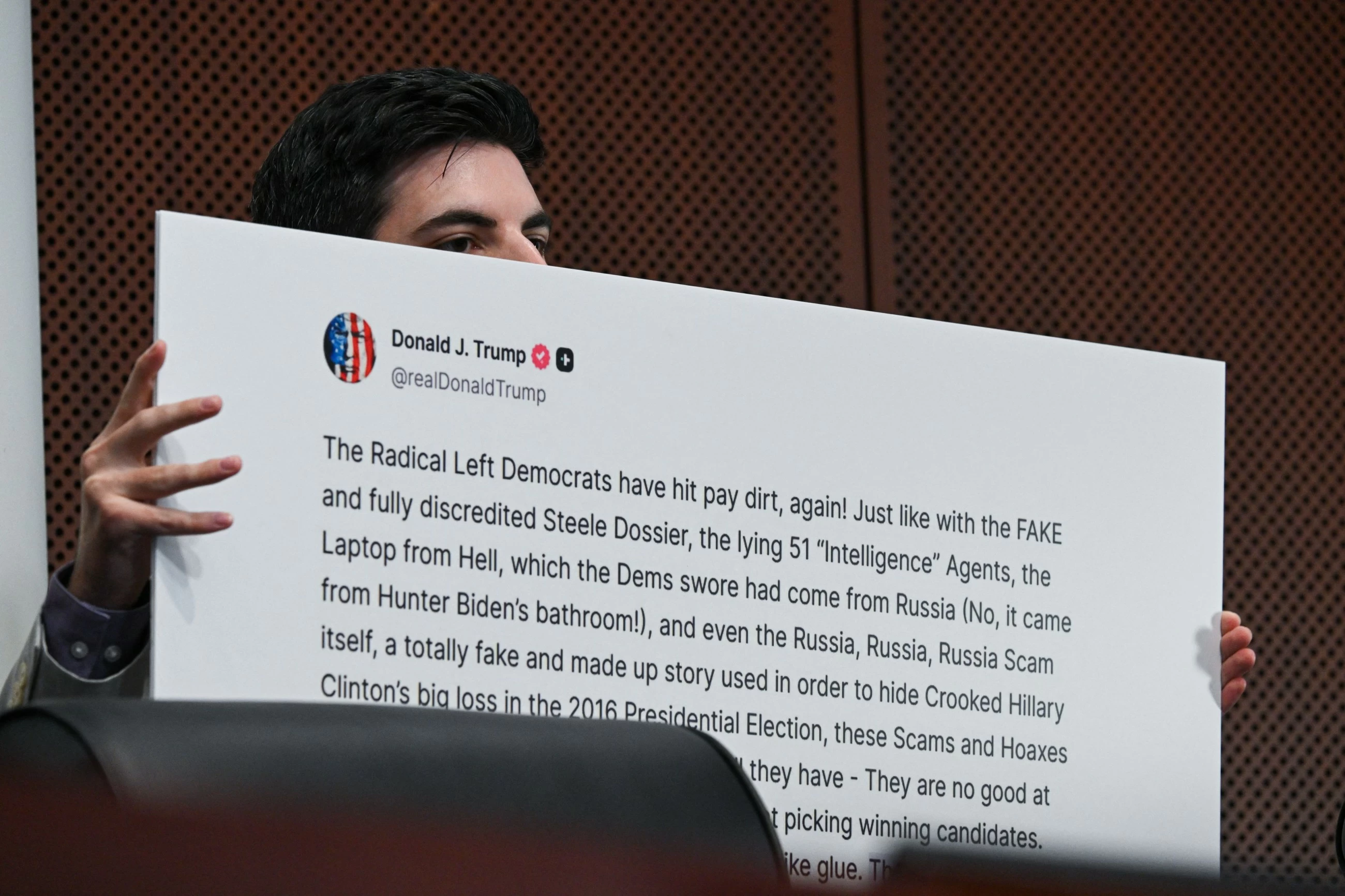 Trump goes on social media conspiracy posting spree