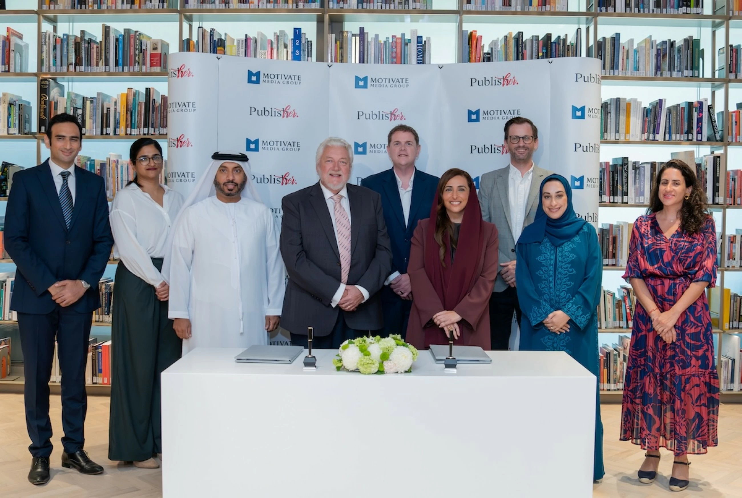 Sheikha Bodour, Motivate launch plan to train women in publishing