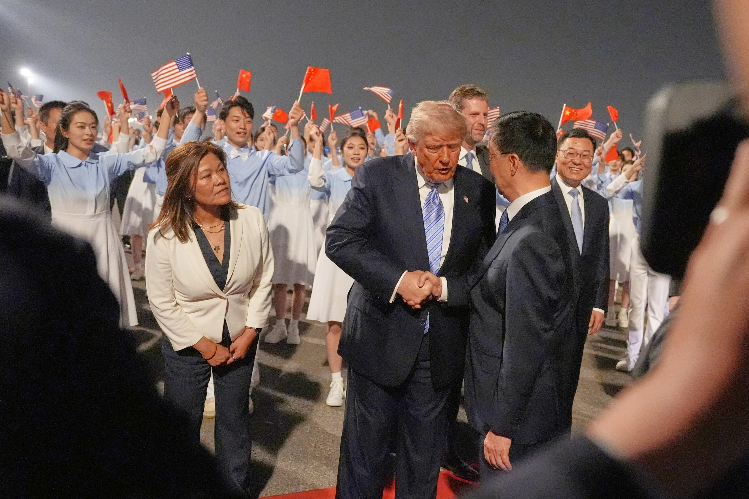'We're the two superpowers:' Trump arrives in Beijing for talks with Xi on Iran war and trade