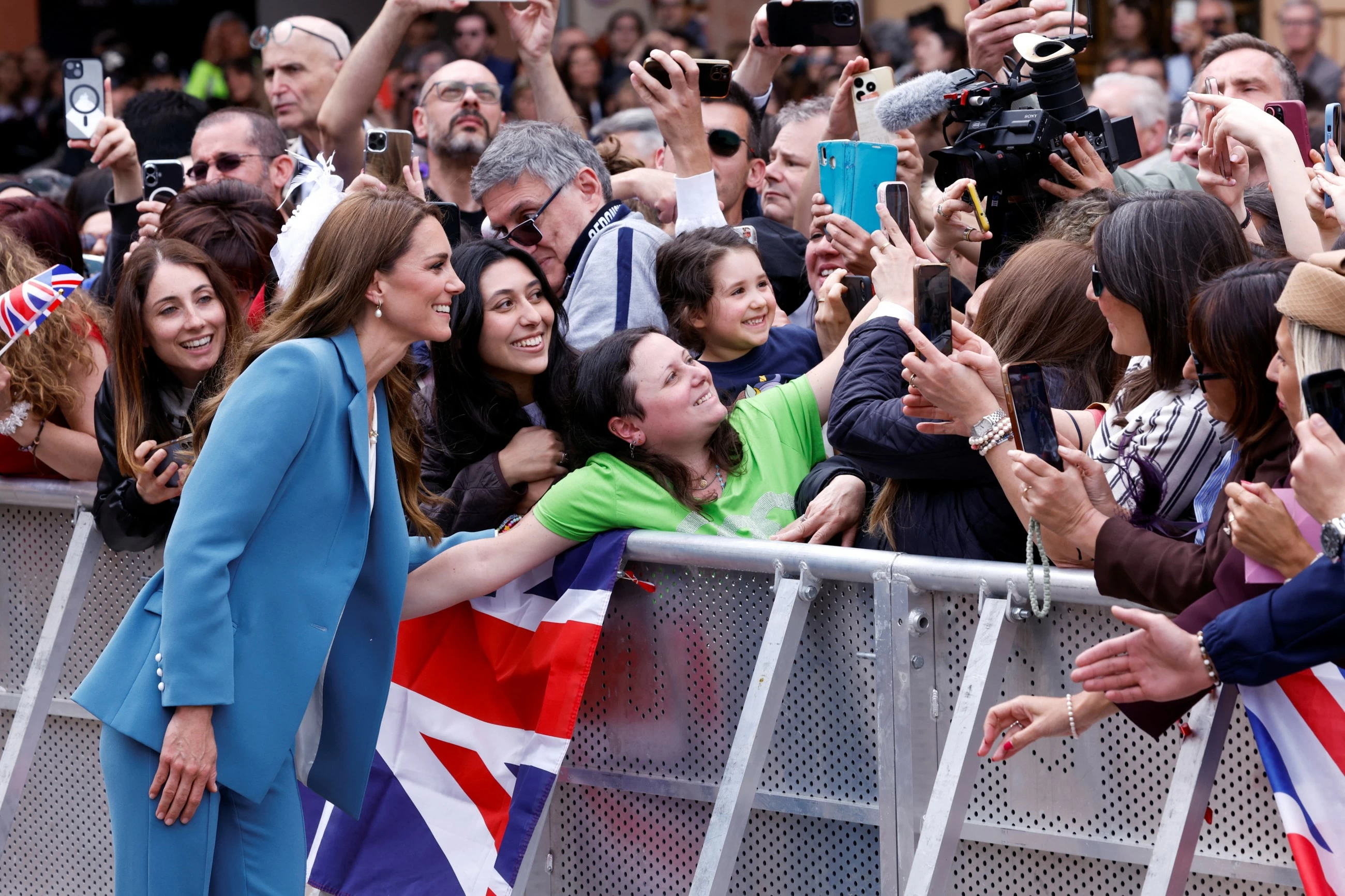 Britain's Princess Catherine on first official foreign trip since cancer diagnosis