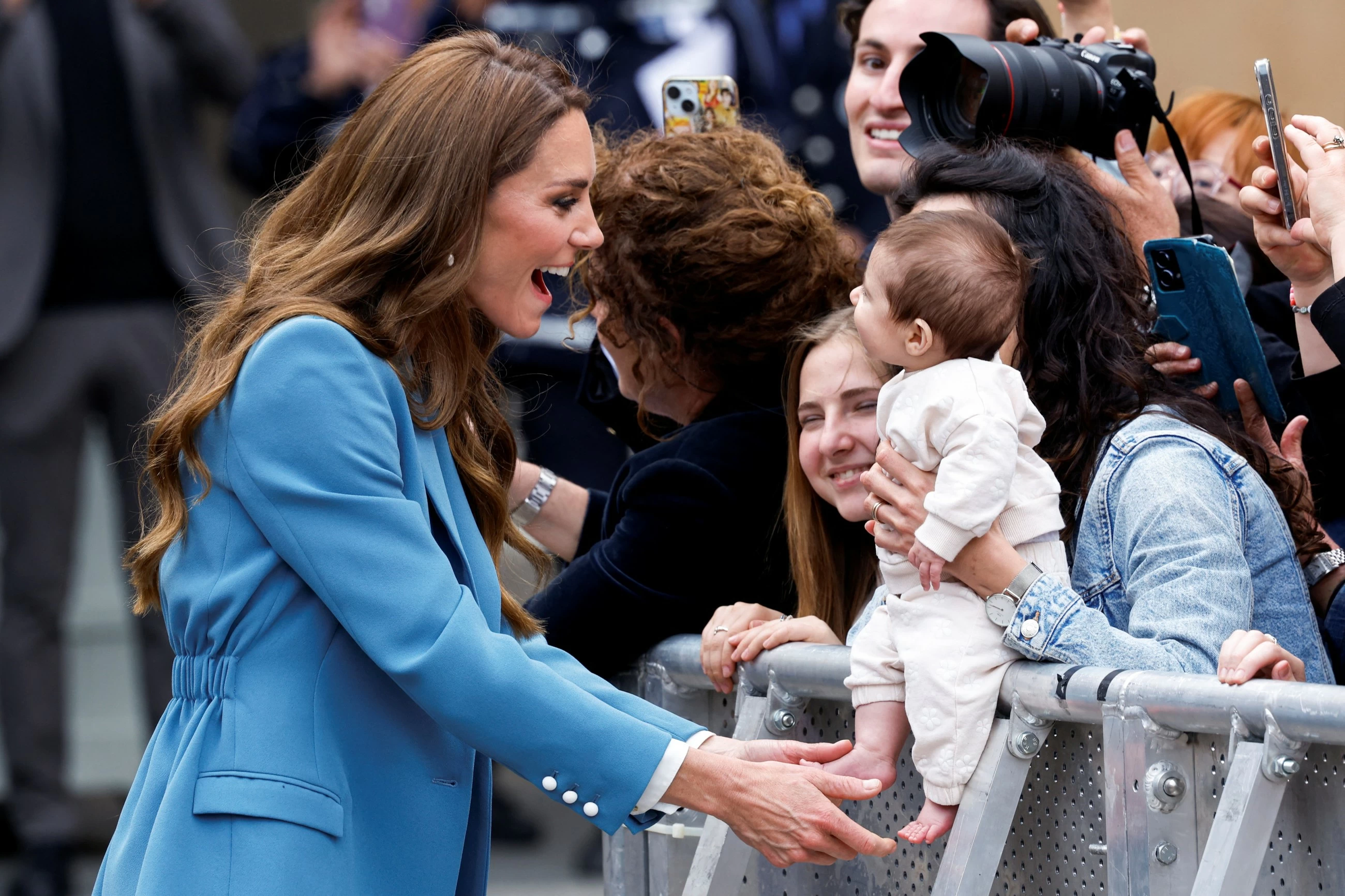 Britain's Princess Catherine on first official foreign trip since cancer diagnosis