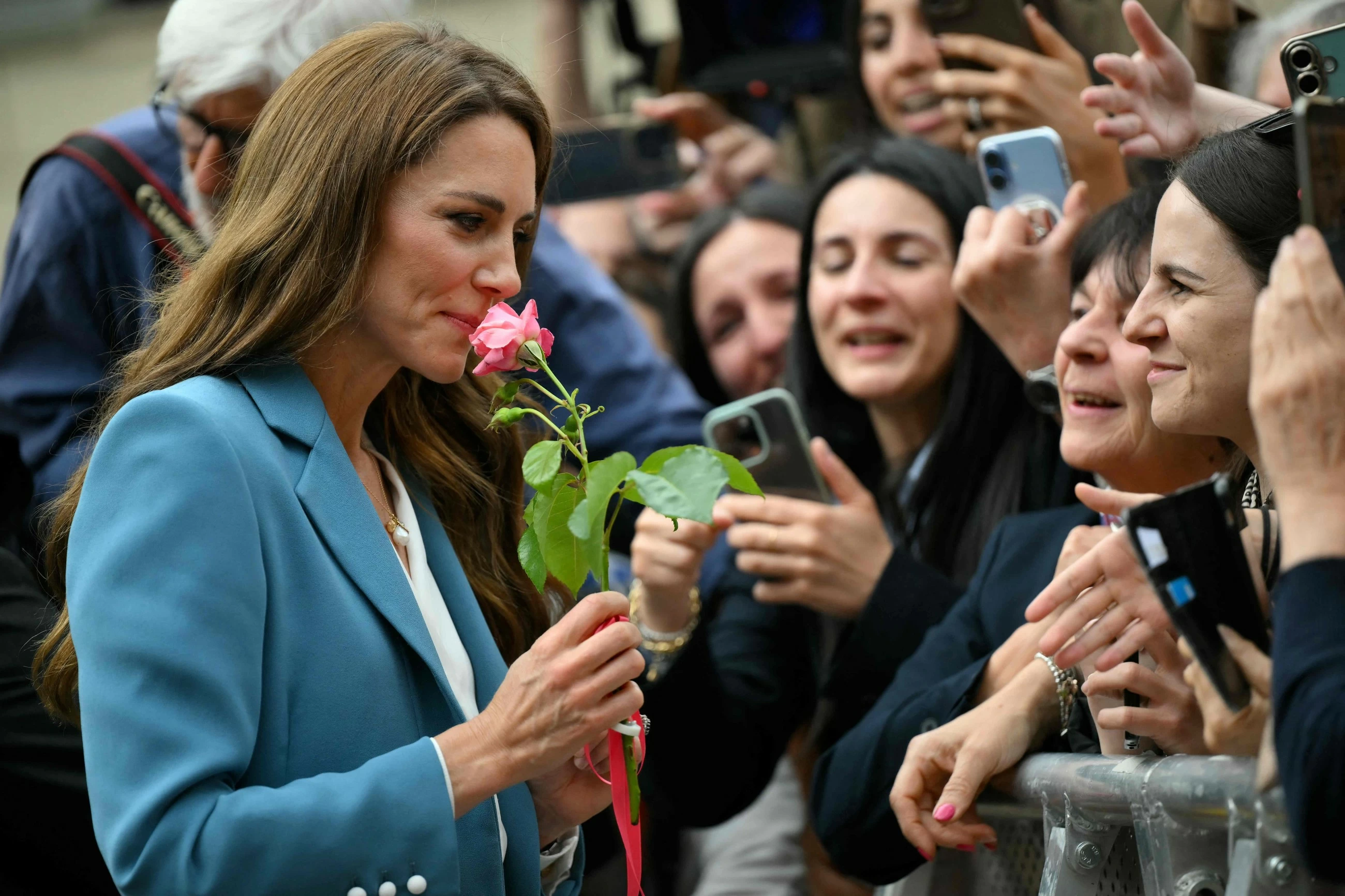 Britain's Princess Catherine on first official foreign trip since cancer diagnosis