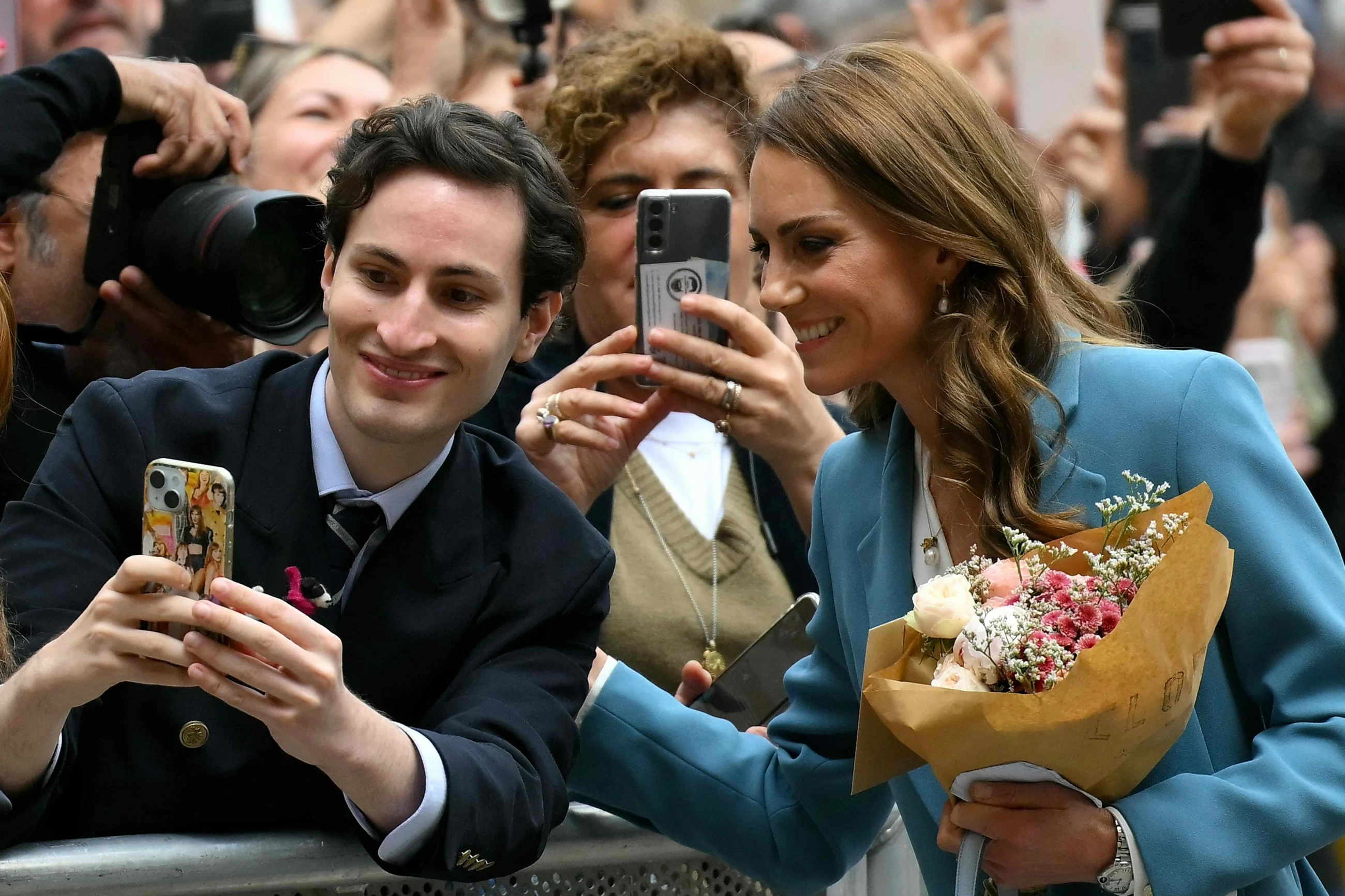 Britain's Princess Catherine on first official foreign trip since cancer diagnosis