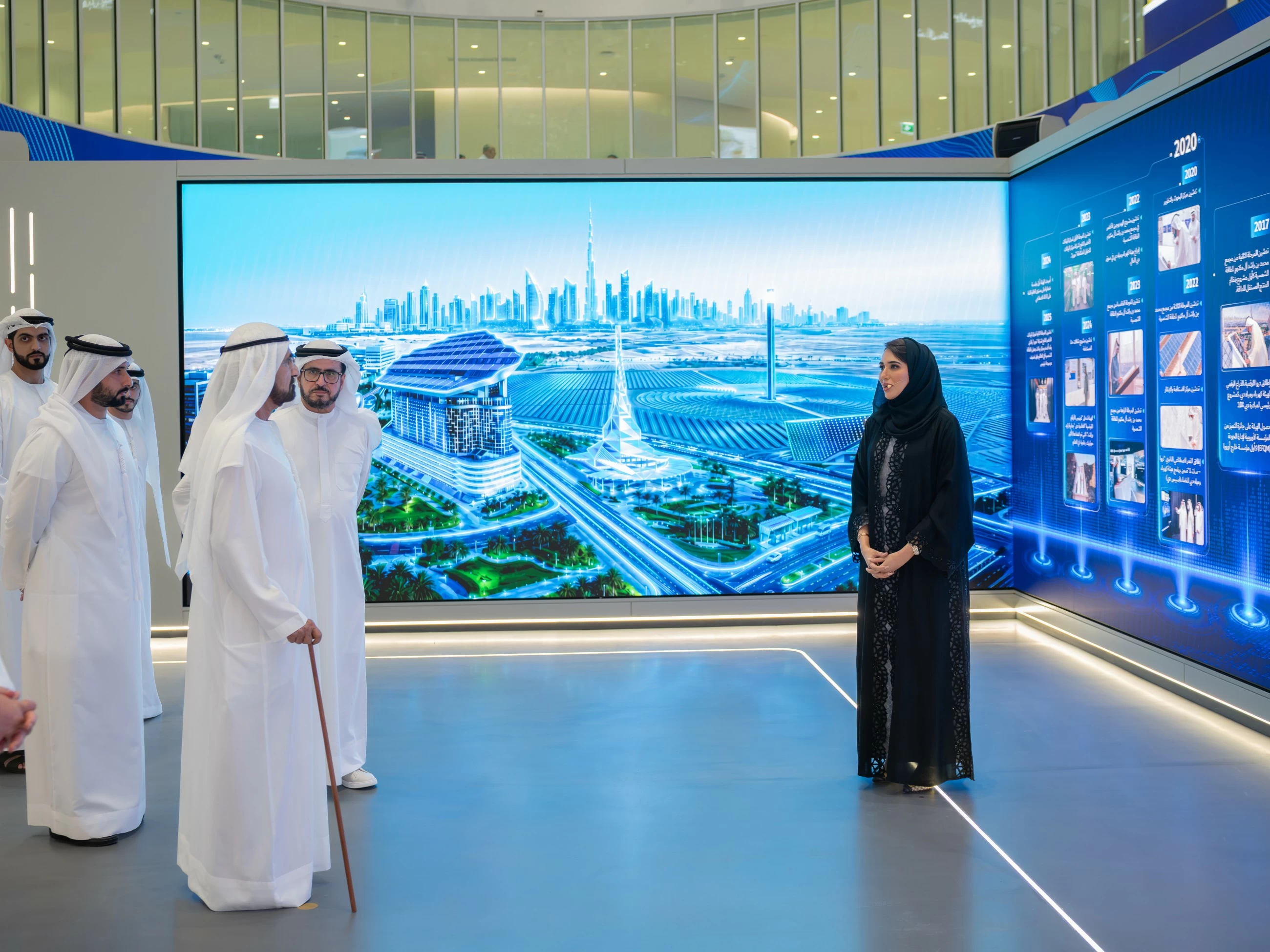 VIDEO: Sheikh Mohammed inaugurates world&rsquo;s largest, smartest net-positive govt building in Dubai