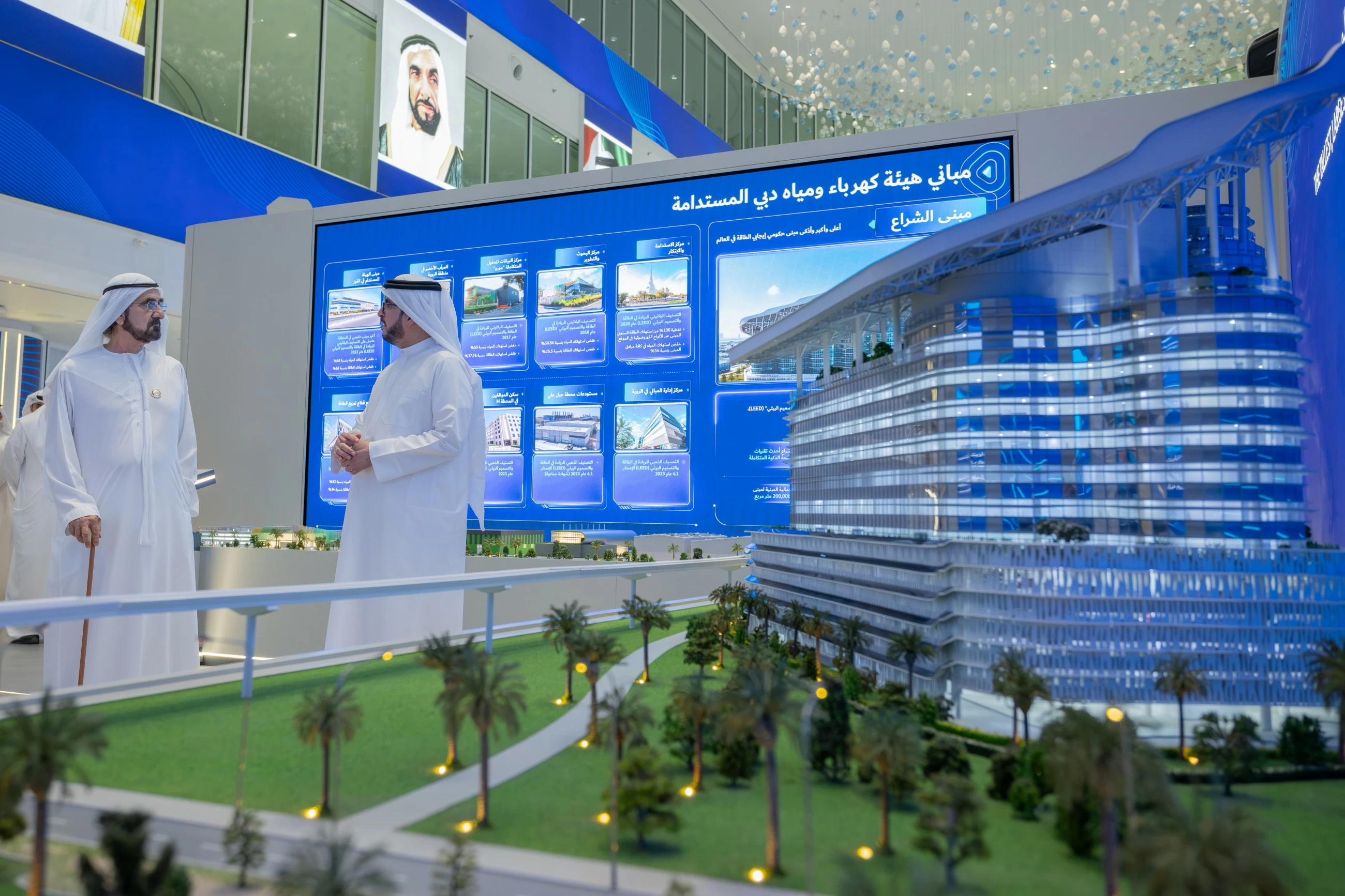 VIDEO: Sheikh Mohammed inaugurates world&rsquo;s largest, smartest net-positive govt building in Dubai