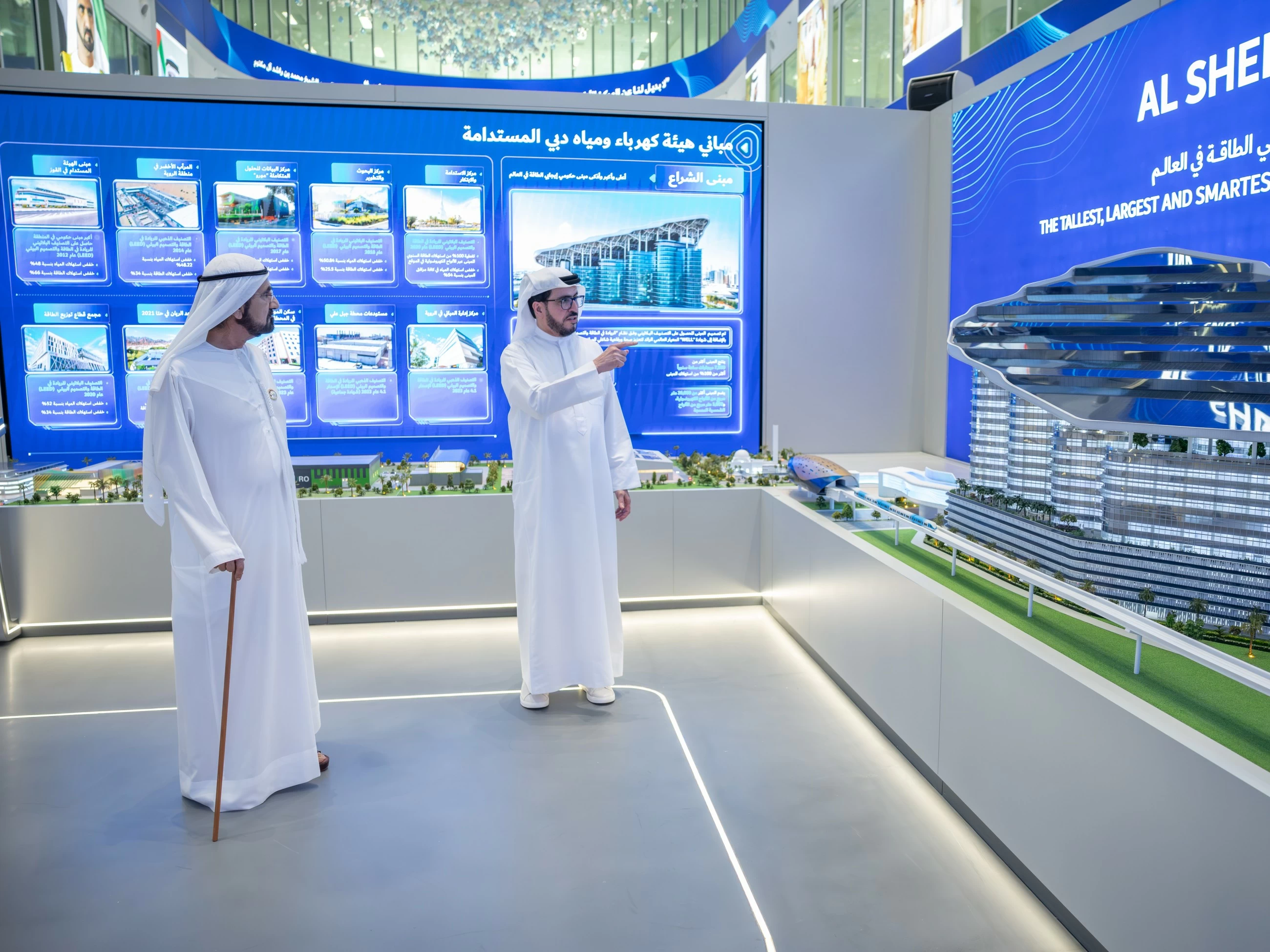 VIDEO: Sheikh Mohammed inaugurates world&rsquo;s largest, smartest net-positive govt building in Dubai