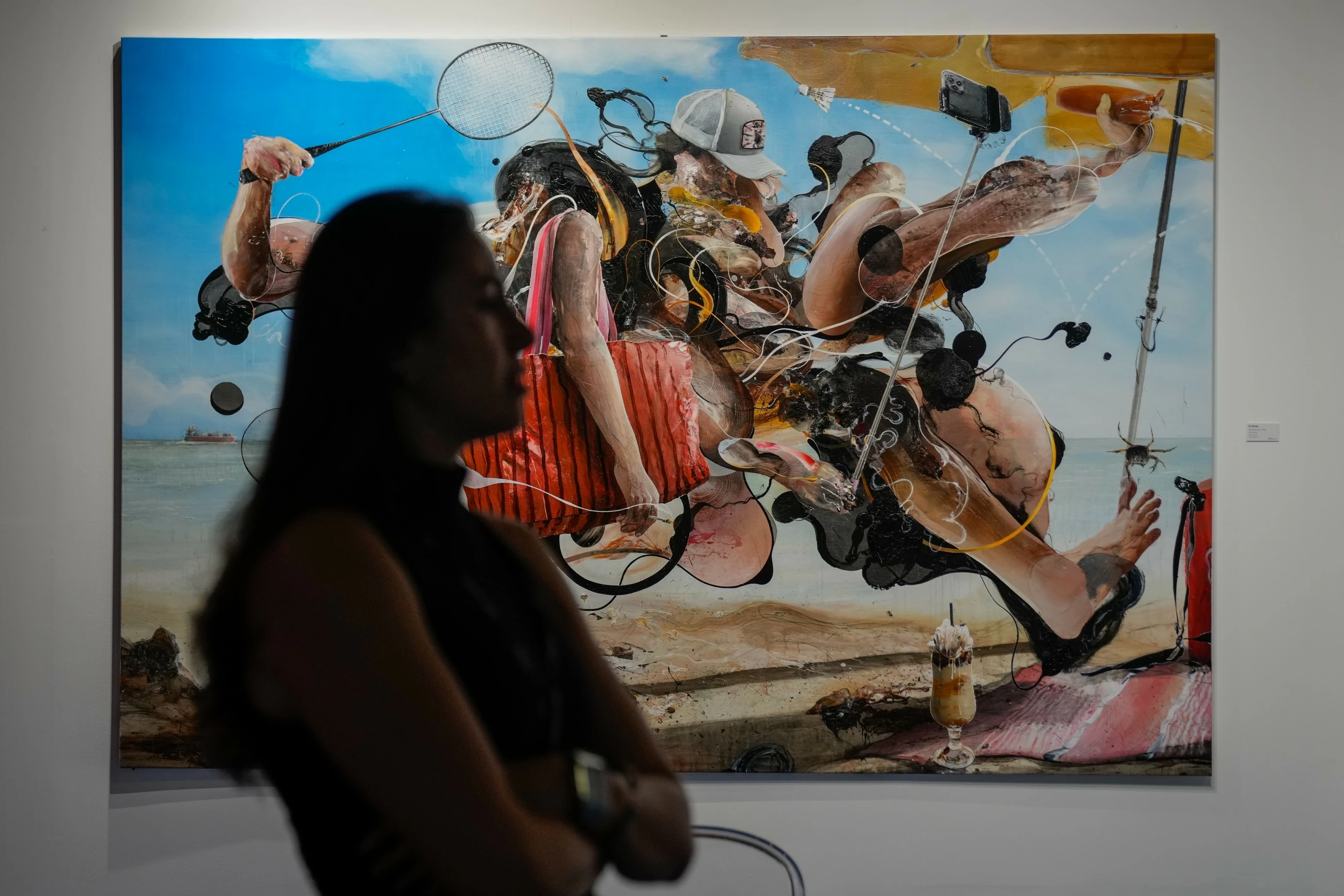 Dubai's annual art fair shows resilience as it opens amid regional war