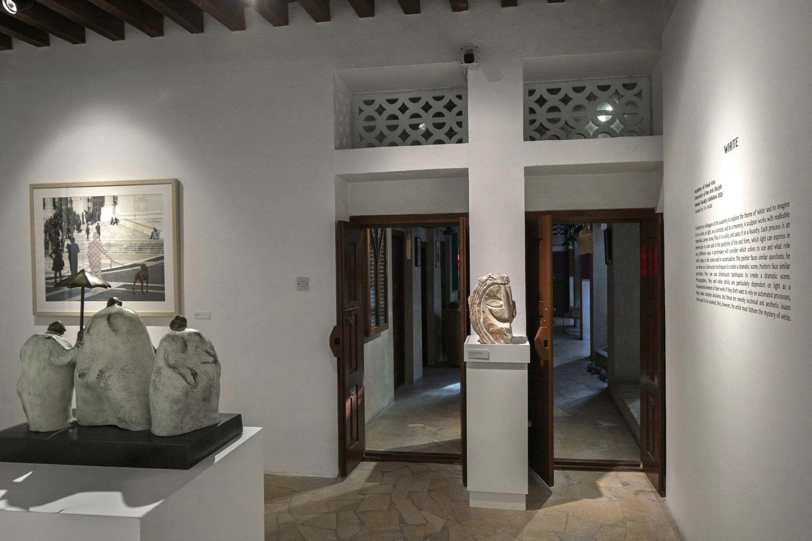 Show White: Academy of Visual Arts, University of the Arts Sharjah exhibition