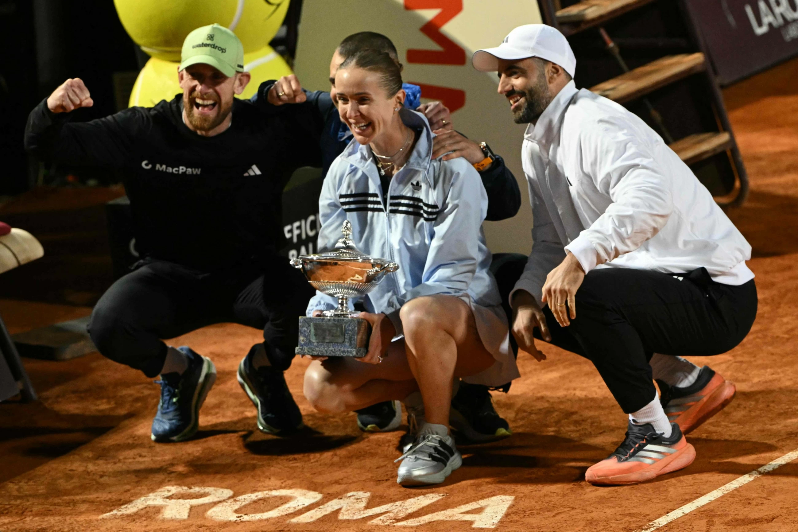 Svitolina sees off Gauff to win Italian Open, Sinner in men's title showdown