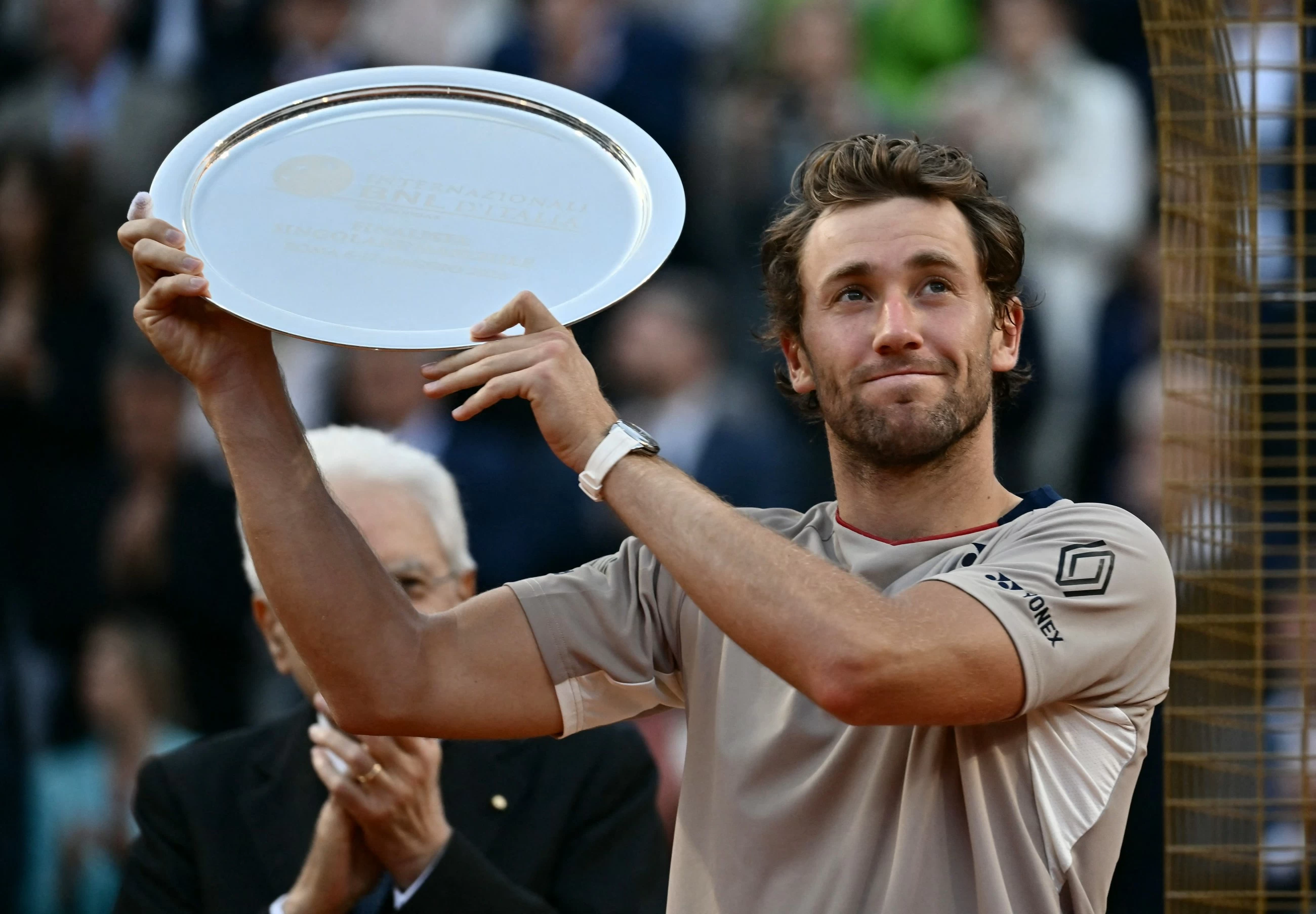 Sinner wins Italian Open, Svitolina sees off Gauff in final