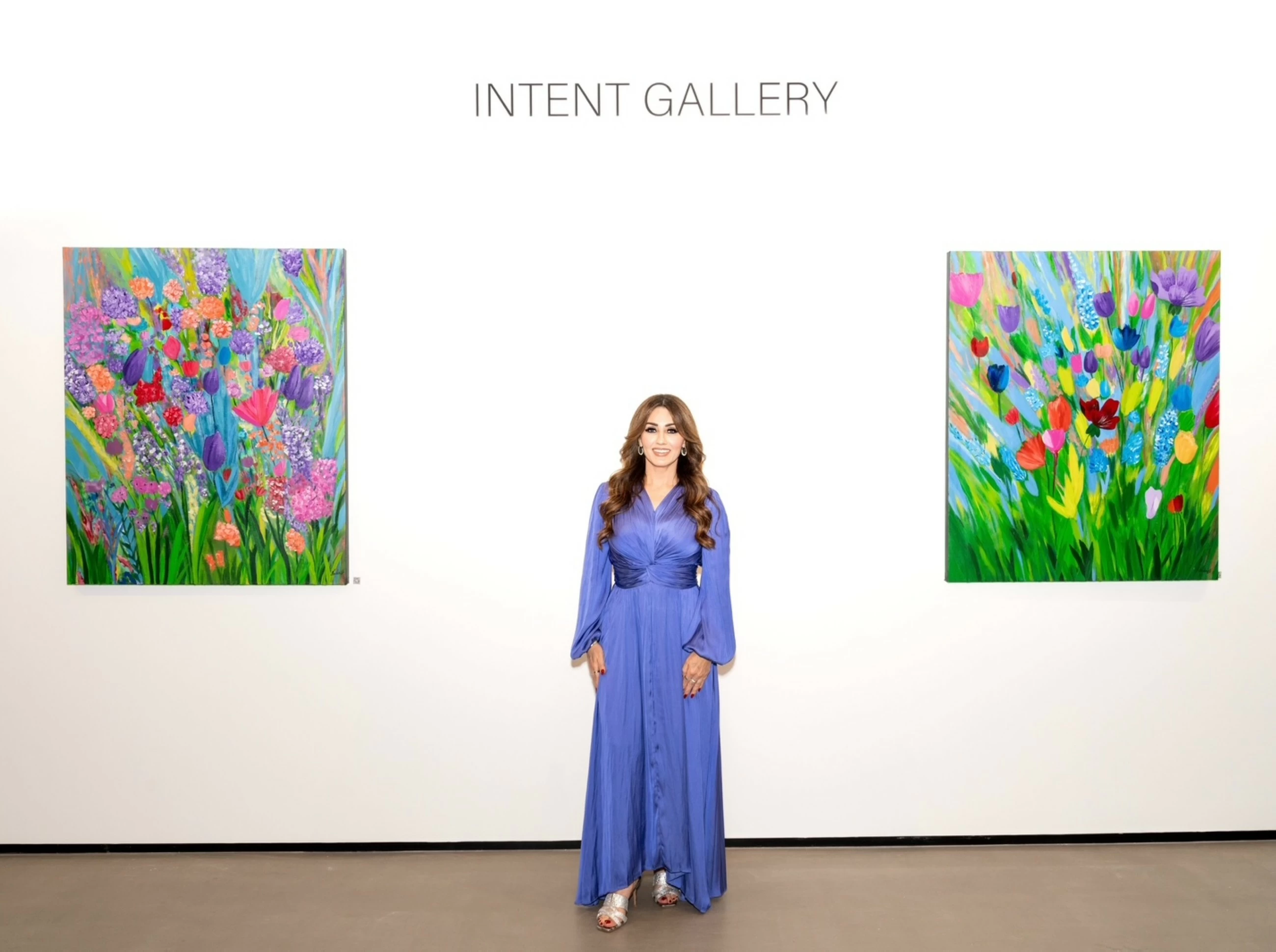 Palette of flowers: Nada Al Barazi hosts &lsquo;Gardens&rsquo; solo exhibition at Intent Gallery