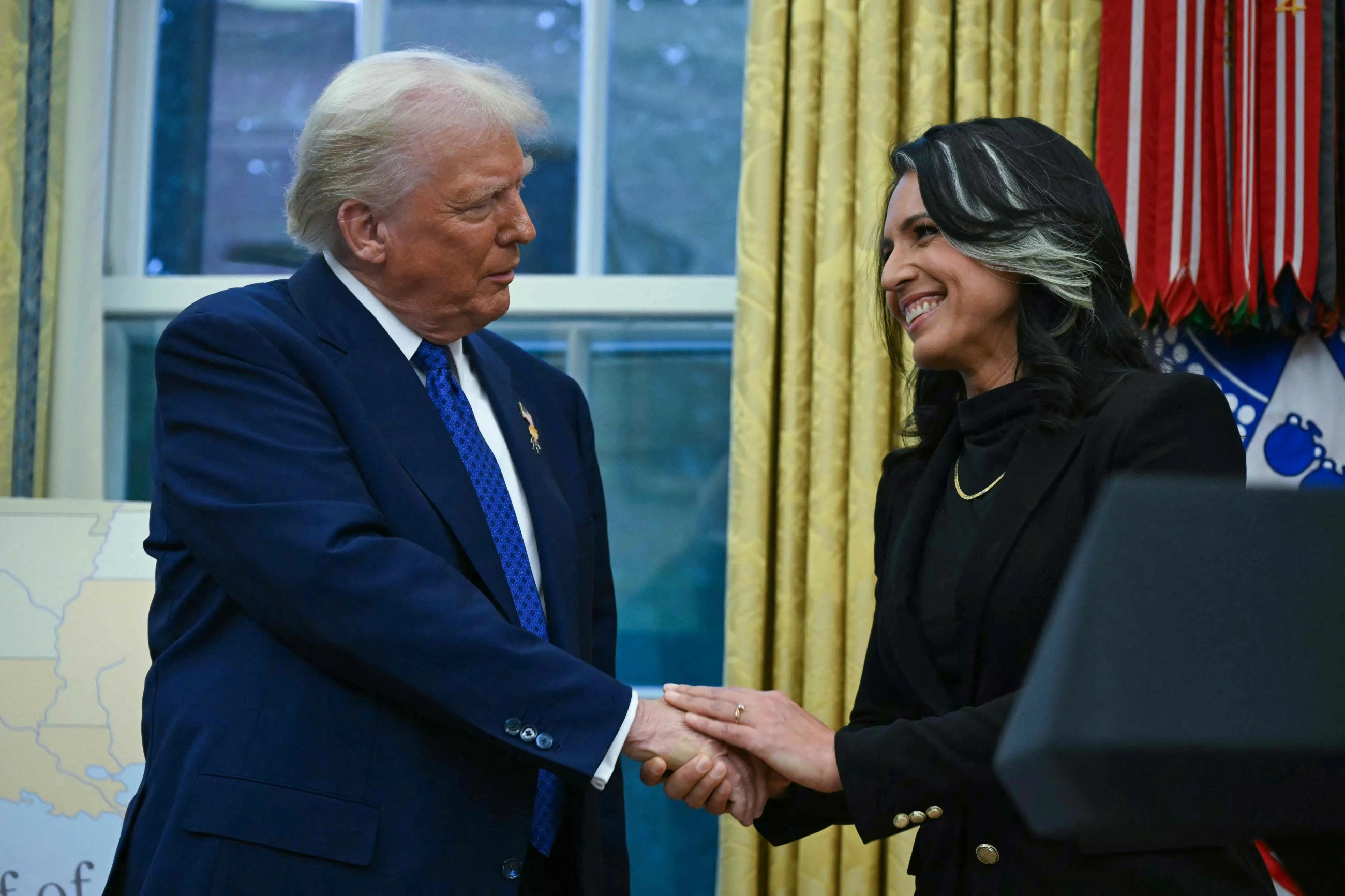 Gabbard resigns as Trump's national intelligence director, citing husband's health