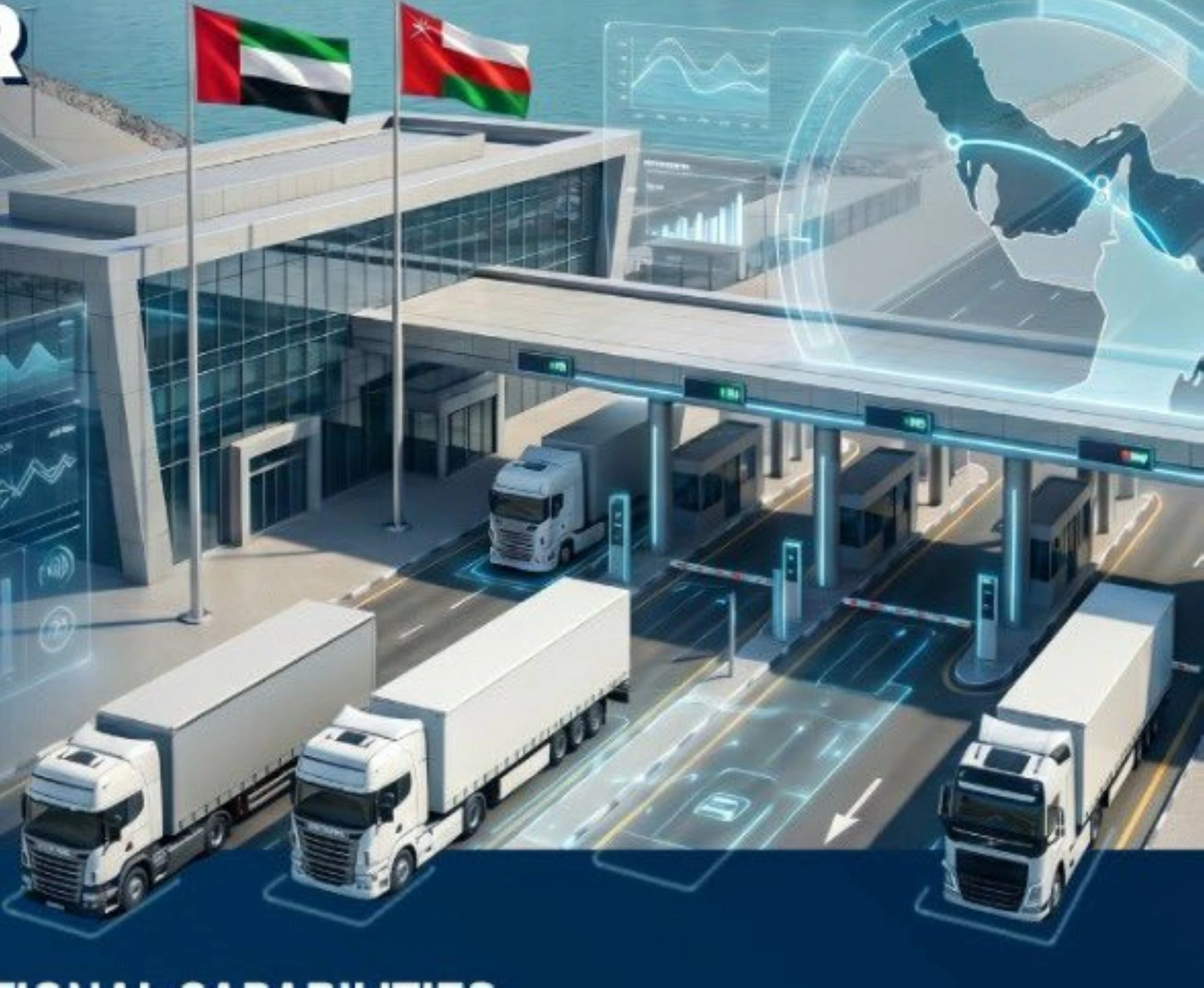 Sharjah waives toll gate fees for Oman cargo trucks