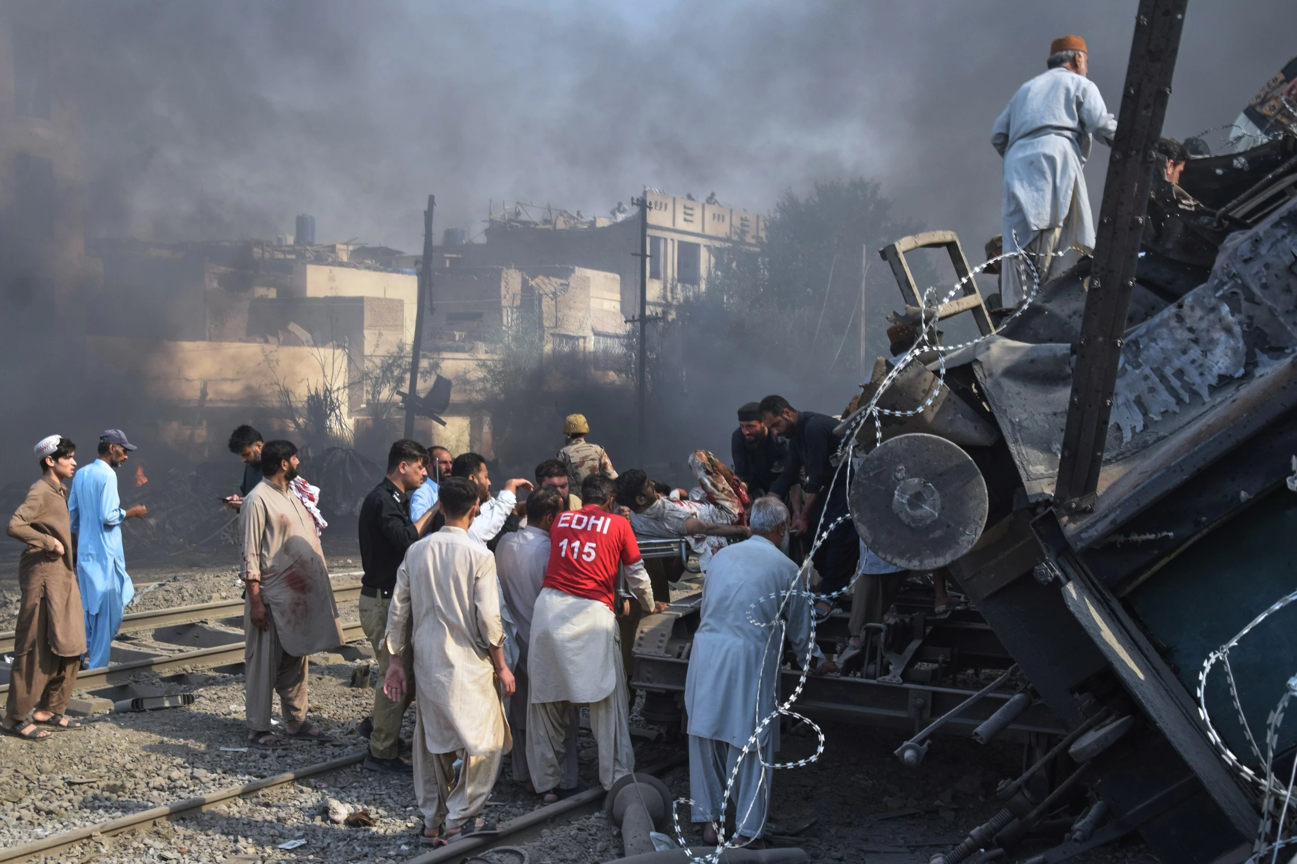 FC personnel among 24 killed in Pakistan train blast claimed by Baloch militants