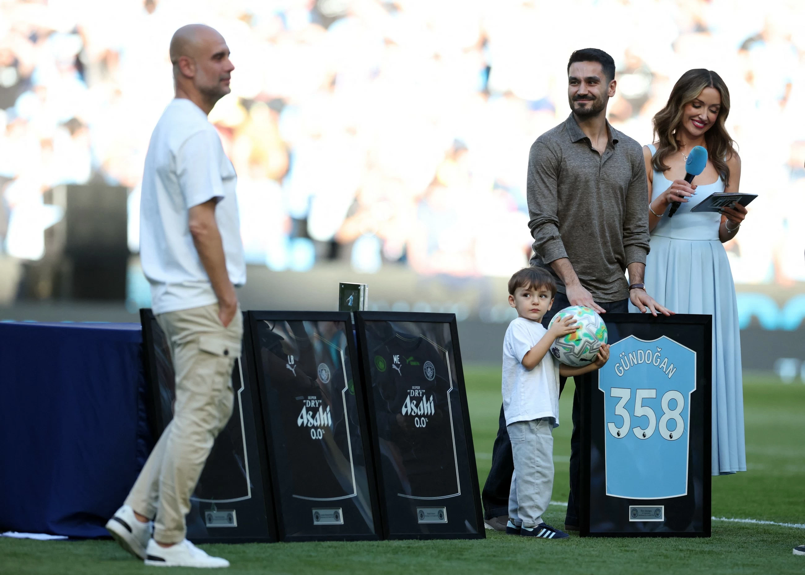 Pep Guardiola bids tearful farewell to Manchester City after 20-trophy decade of glory