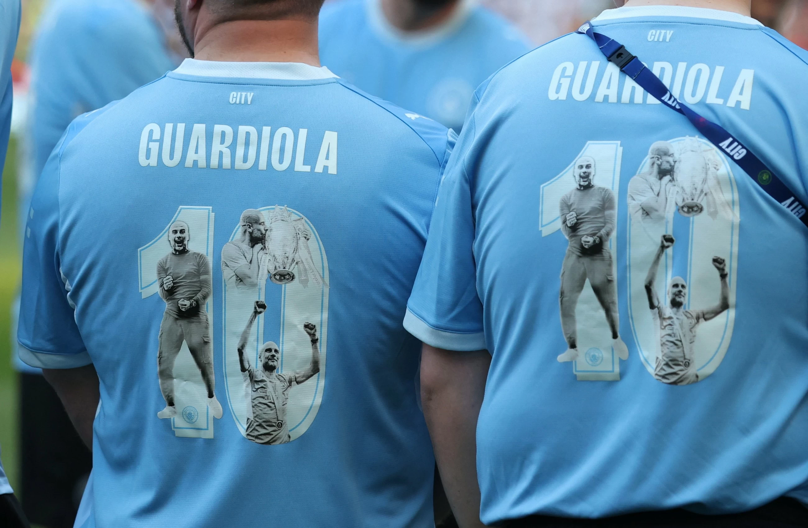 Pep Guardiola bids tearful farewell to Manchester City after 20-trophy decade of glory