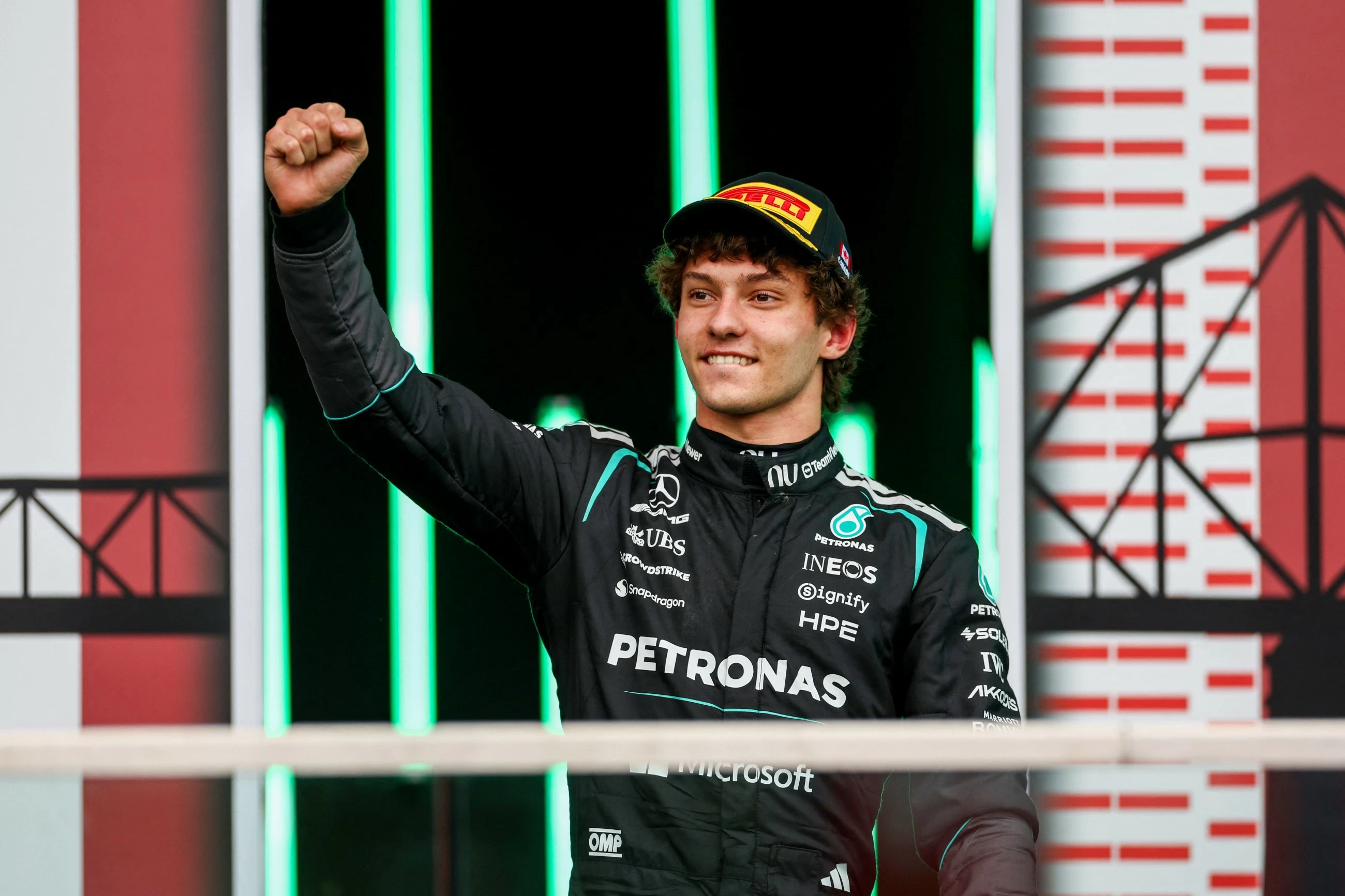 Mercedes teen star Kimi Antonelli wins the Canadian GP